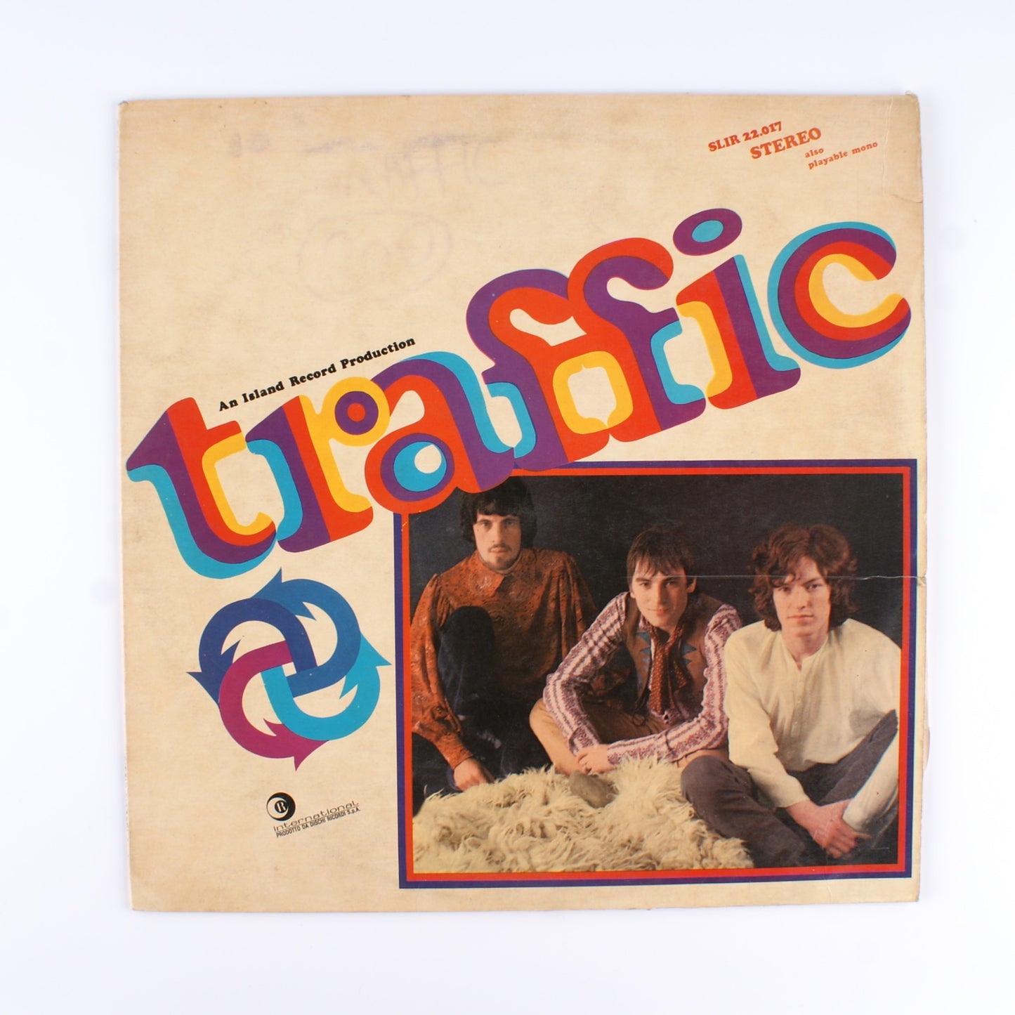 Traffic - same - 1st album - Ricordi 1968
