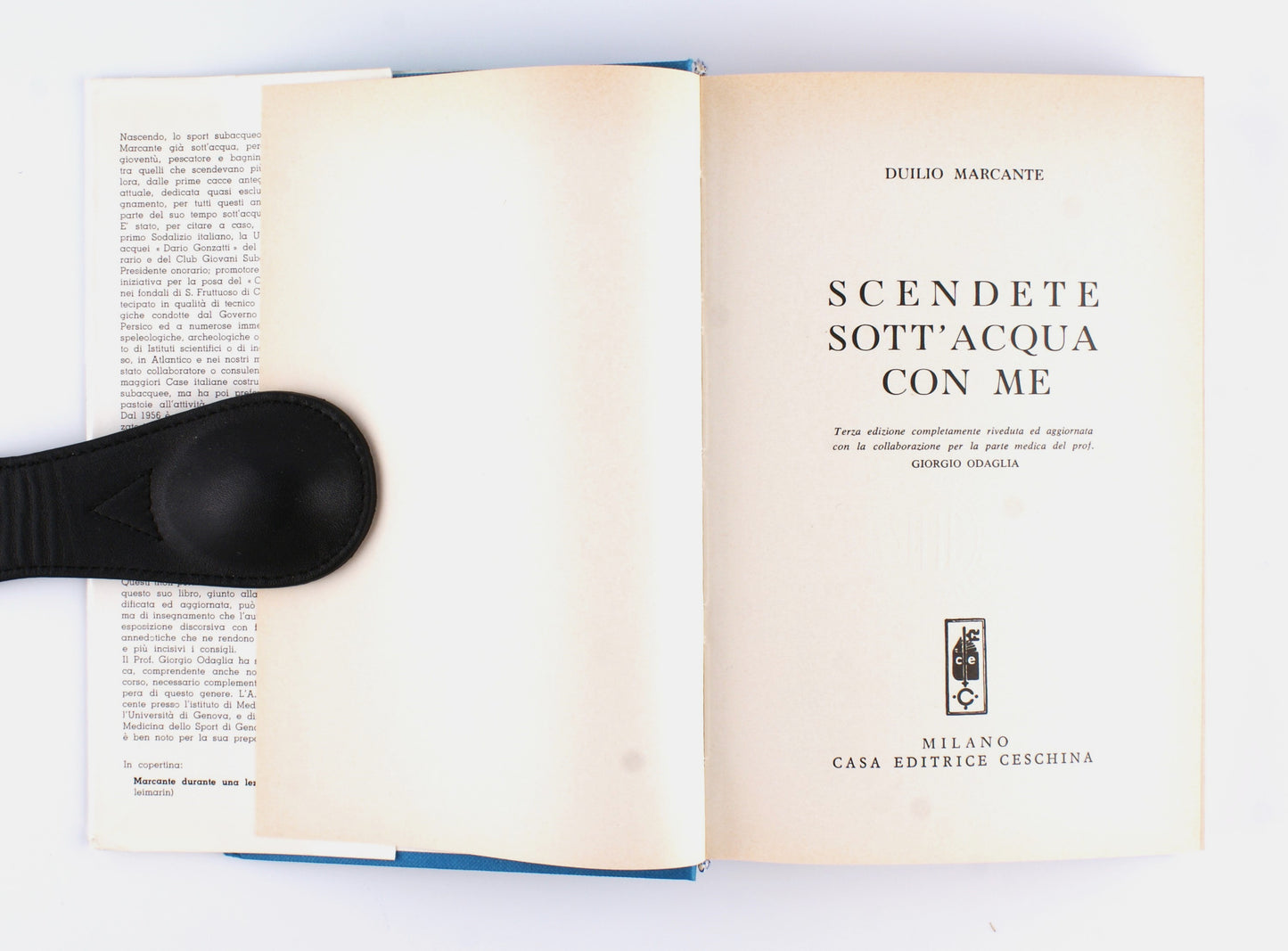 Duilio Marcante - Scendete sott'acqua con me - Ed. Ceschina 1972