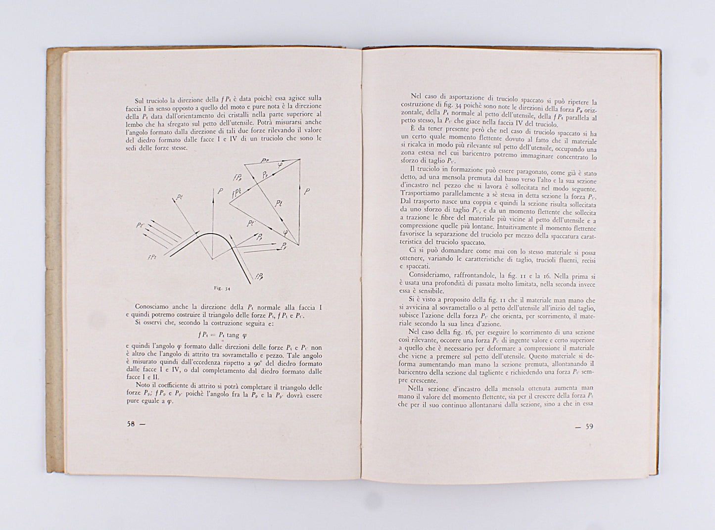 Filippo Alberto Isnardi - Formazione del truciolo meccanico - Hoepli 1942