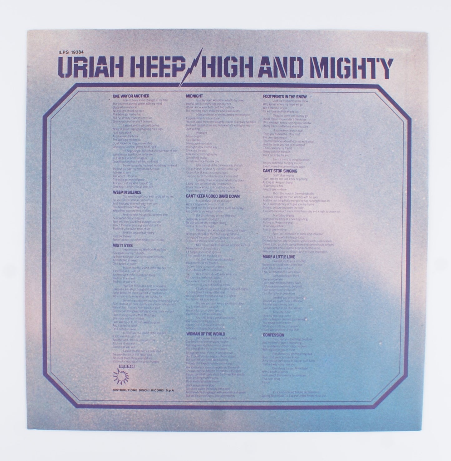 Uriah Heep - High and Mighty