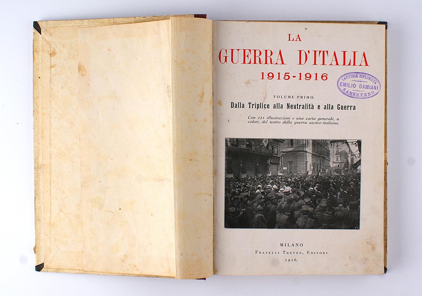 La Guerra d' Italia nel 1915 - 1918 - 4 voll. - AA.VV. - Prima Guerra Mondiale