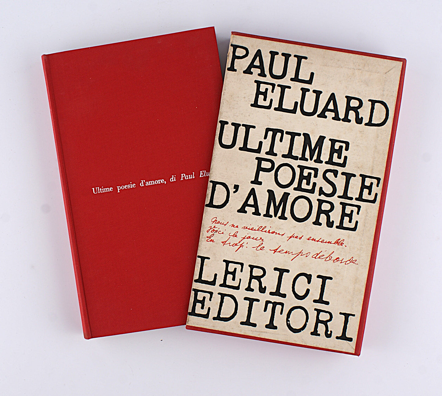 Paul Eluard - Ultime poesie d'amore - 1965