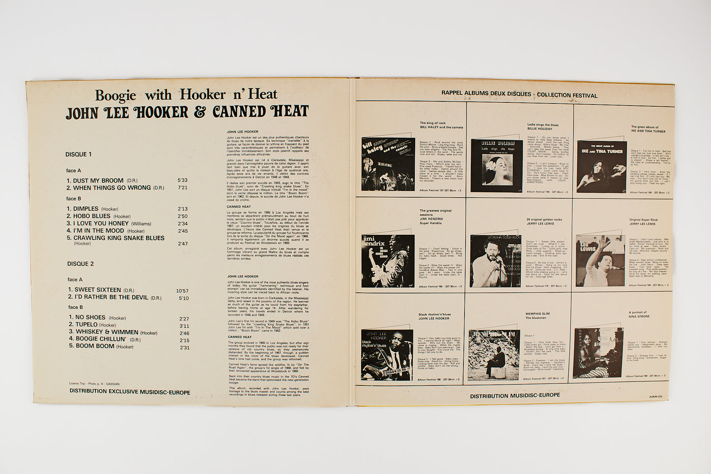 John Lee Hooker & Canned Heat - Boogie with Hooker n' Heat - 1976 - Blues