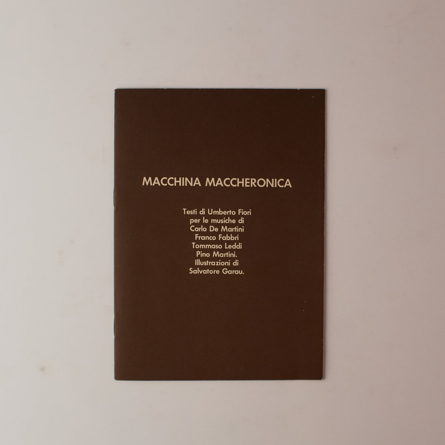 Stormy Six - Macchina maccheronica - Progressive 1980 - Gatefold
