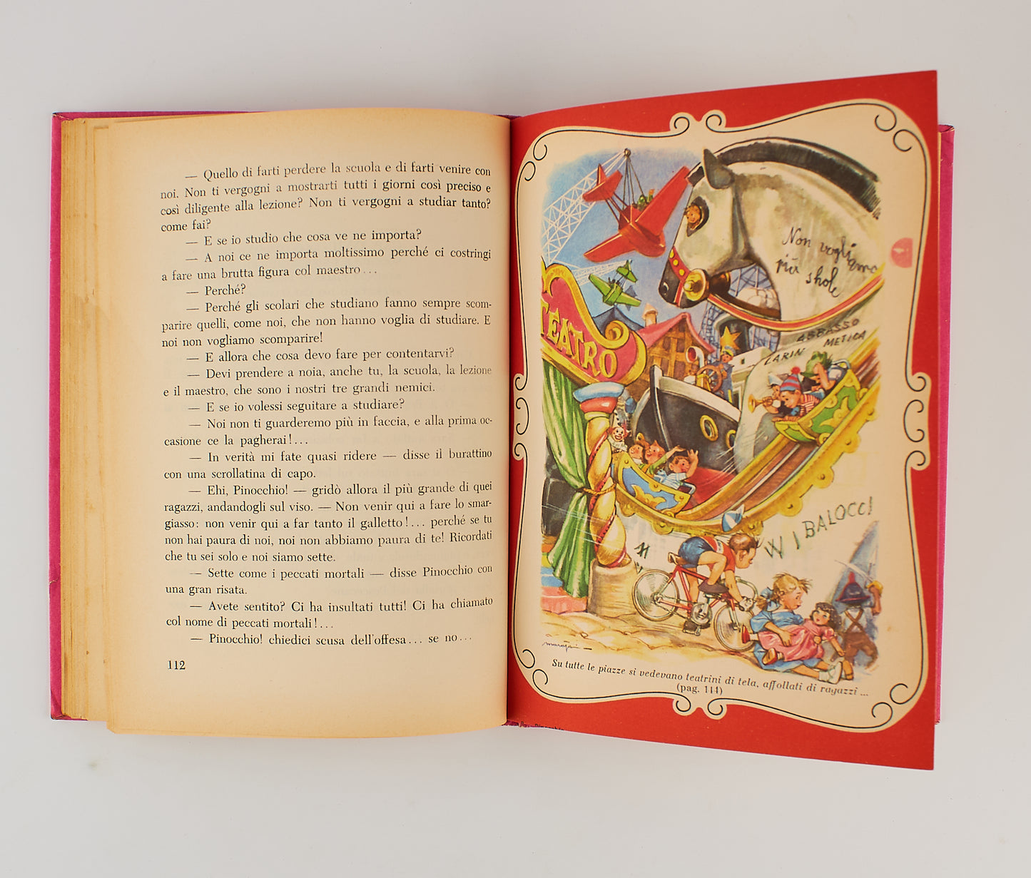 Carlo Collodi - Pinocchio - Ed. F.lli Fabbri 1955 - Illustrazioni di Maraja