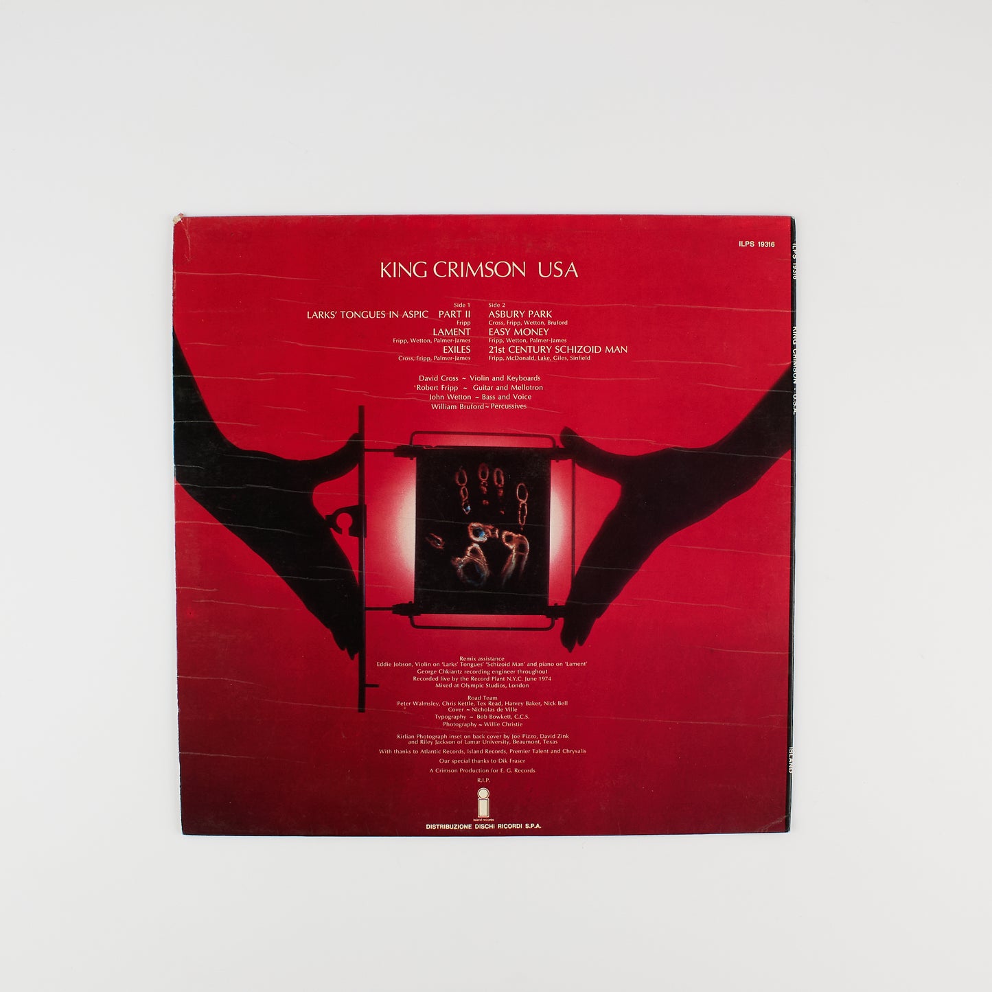 King Crimson - USA - Island 1975 - Progressive Rock