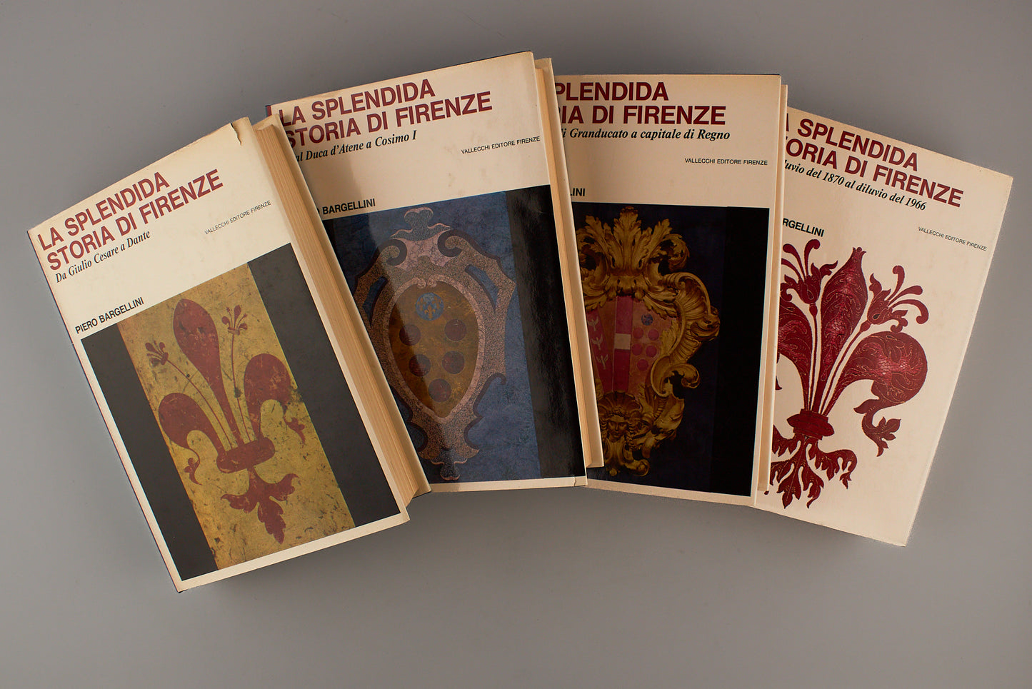 La splendida storia di Firenze - Piero Bargellini - 4 voll. Vallecchi 1974