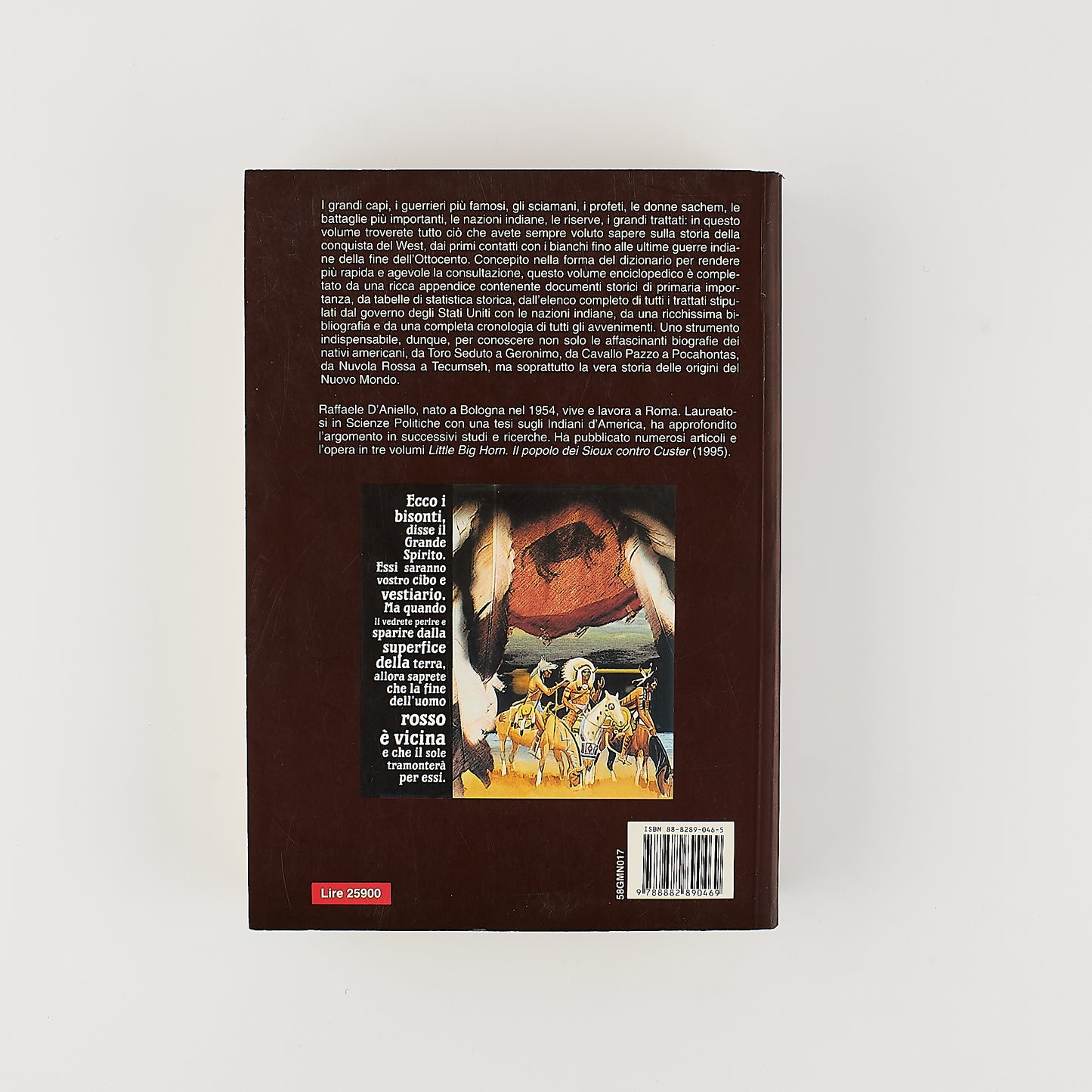 Raffaele D'Aniello - Dizionario degli Indiani d'America - 1^ Ed. Newton & Compton 1999