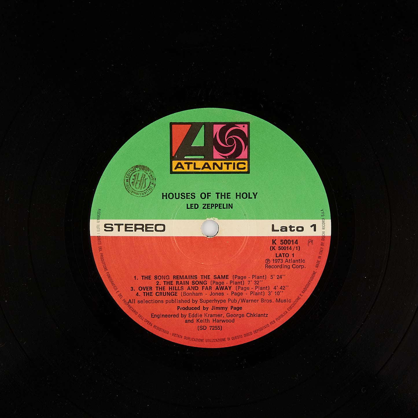 Led Zeppelin - Houses of the holy - Atlantic 1973
