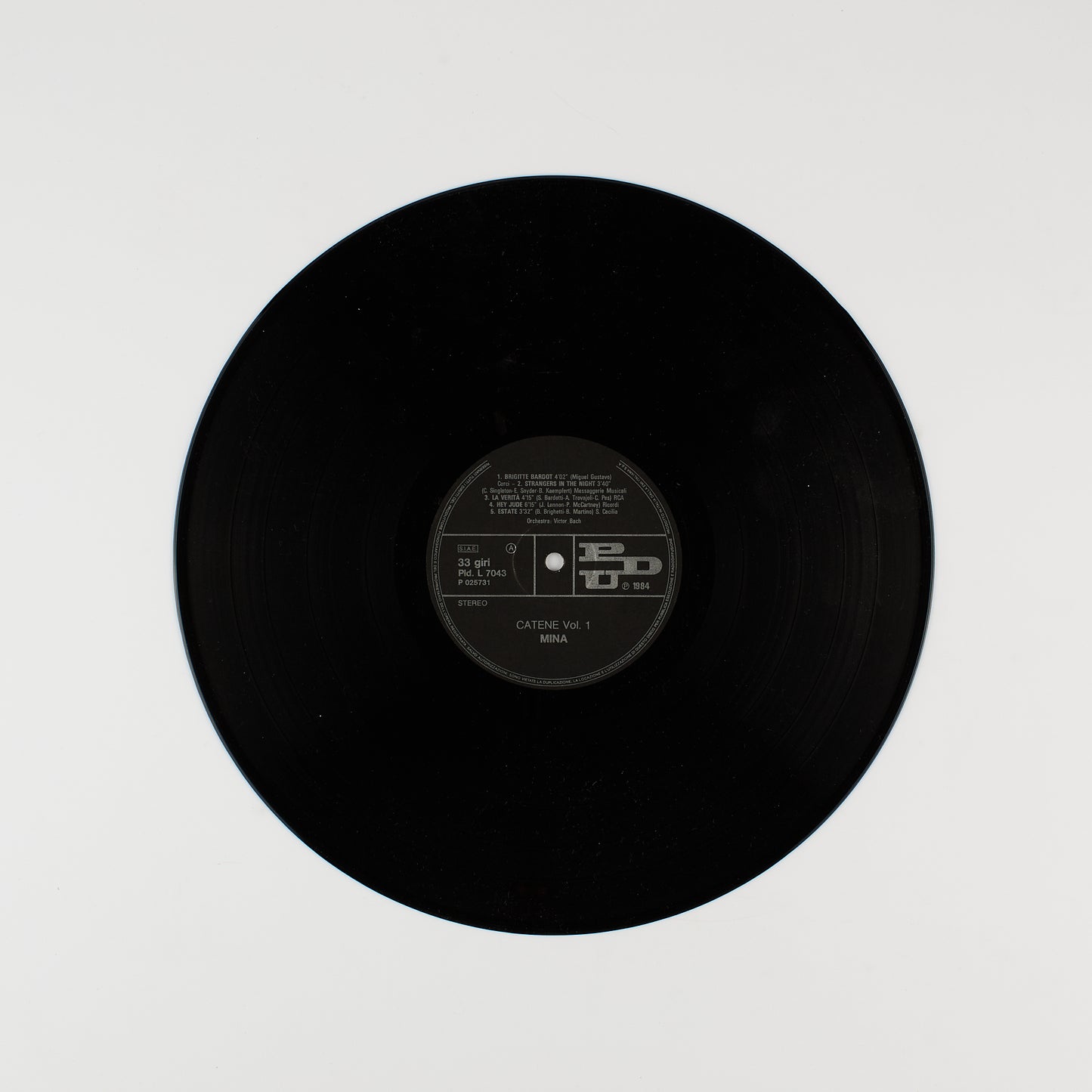 Mina - Catene - PDU 1984 - 2 LP Gatefold