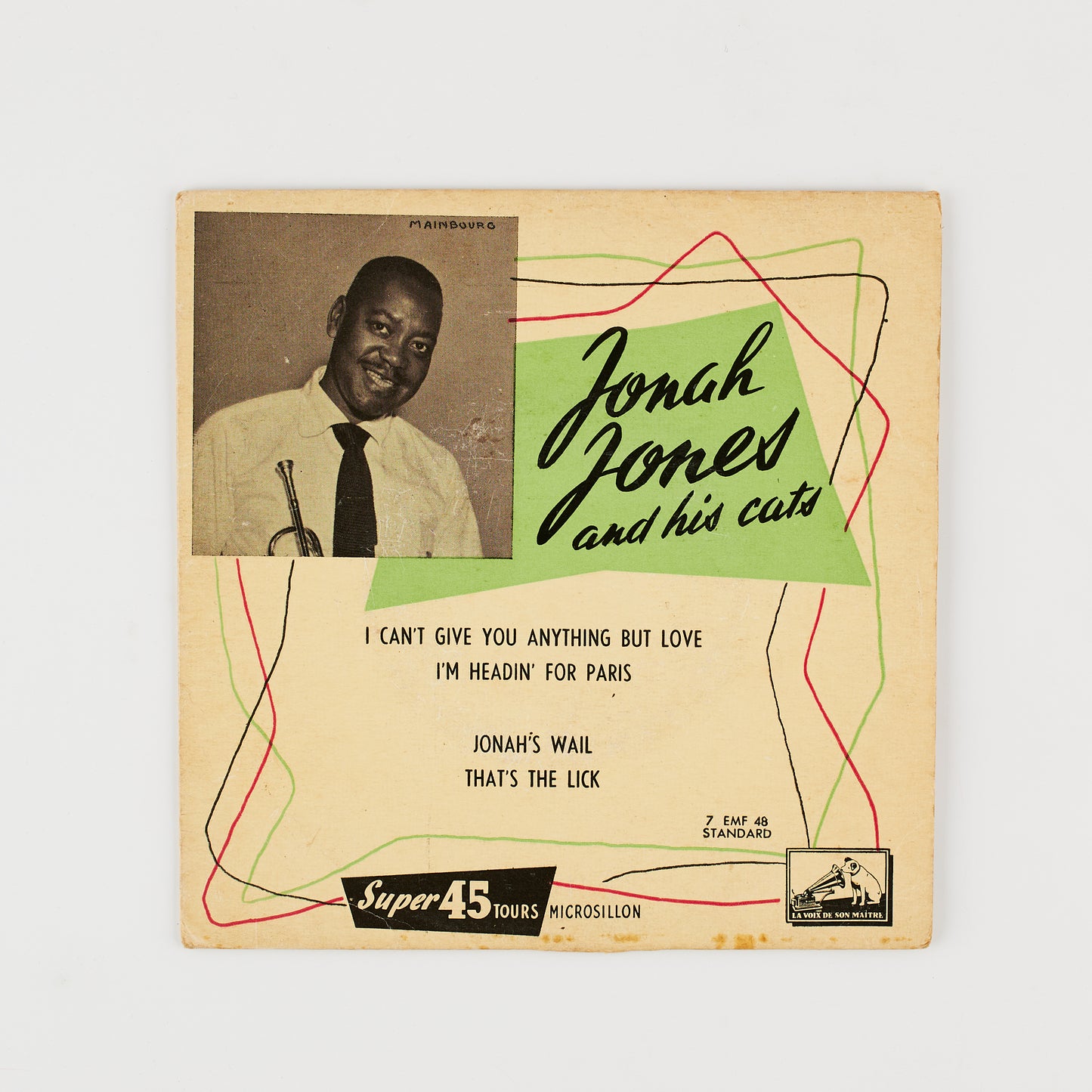 Jonah Jones and his cats - Extended play - Jazz - Made in France