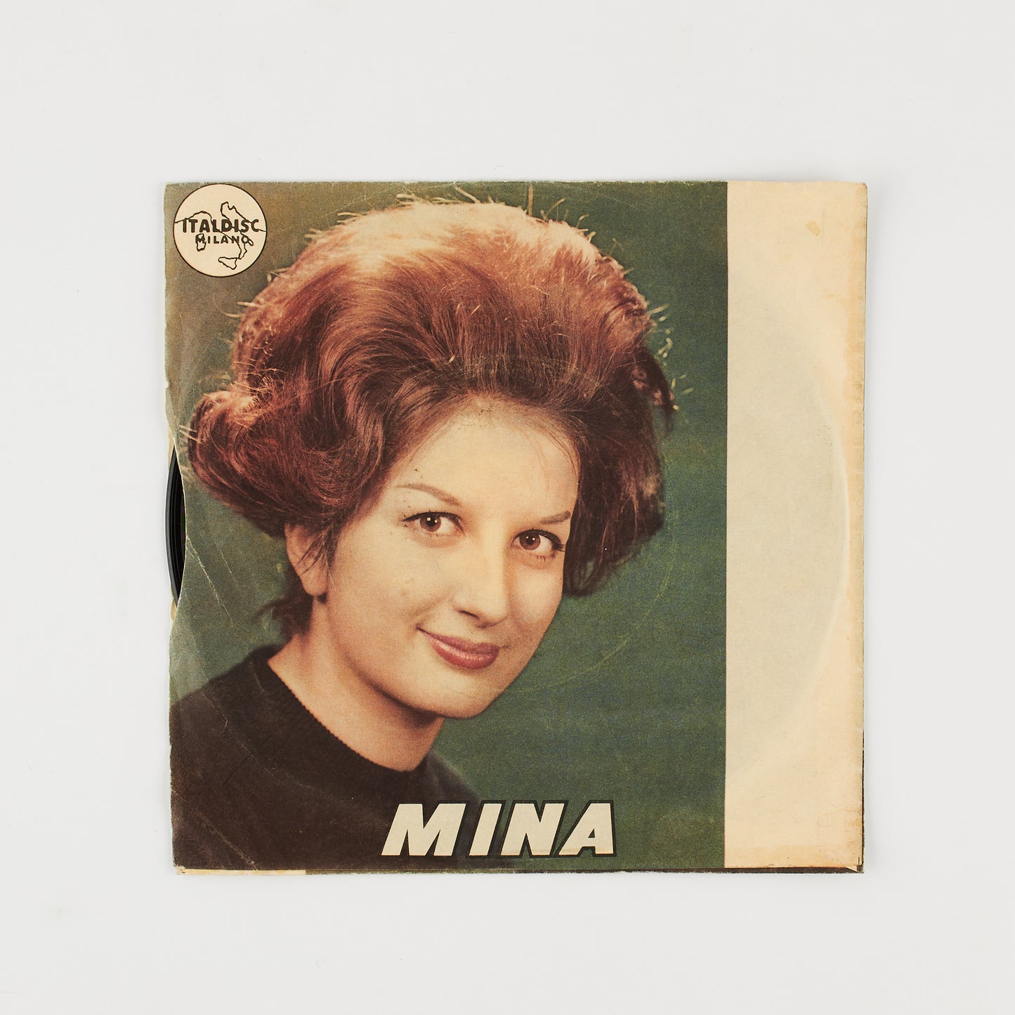 Mina - Due note / Uno spicchio di luna - 7' Italdisc 1960