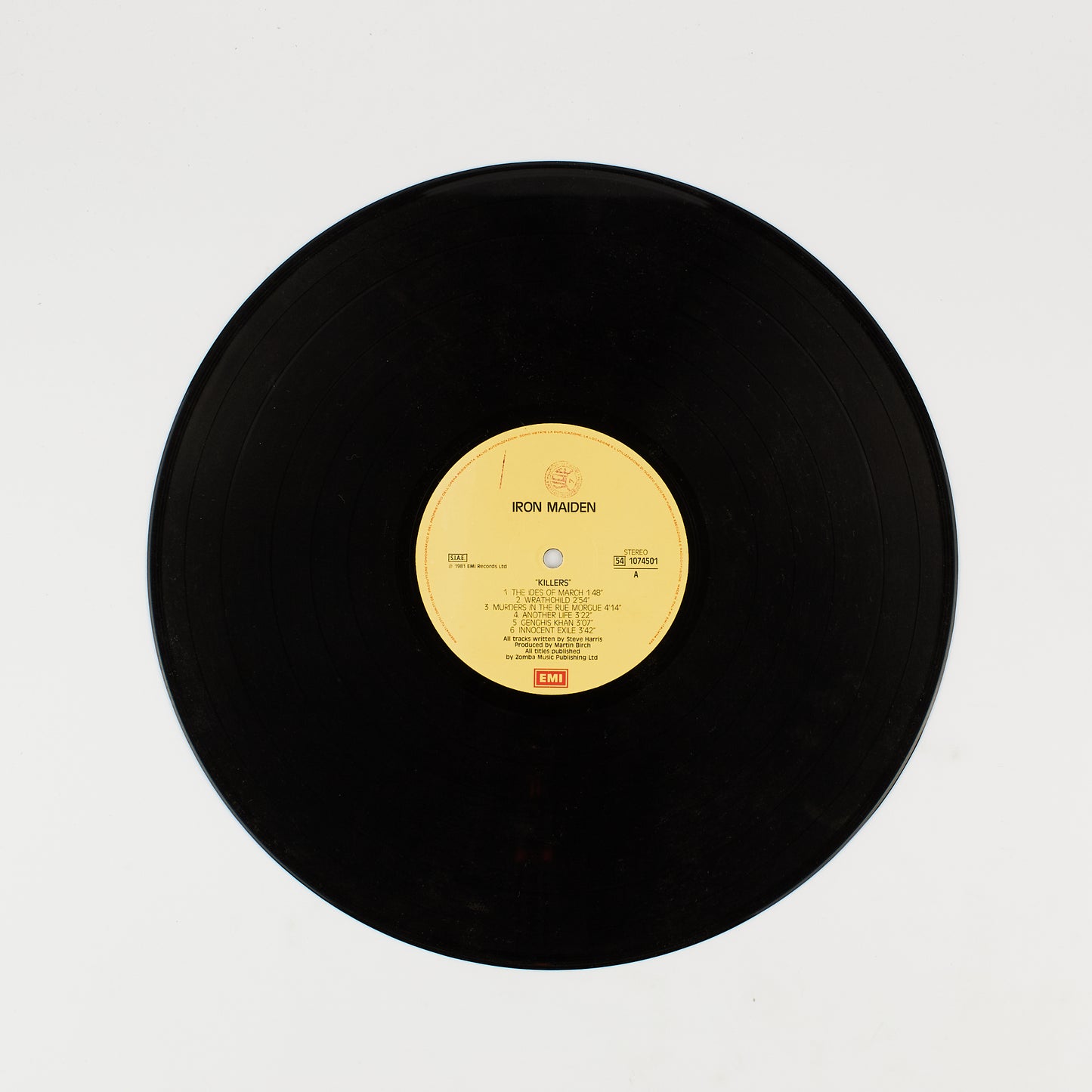 Iron Maiden - Killers - 12' EMI 1981 - Hard Rock / Heavy metal