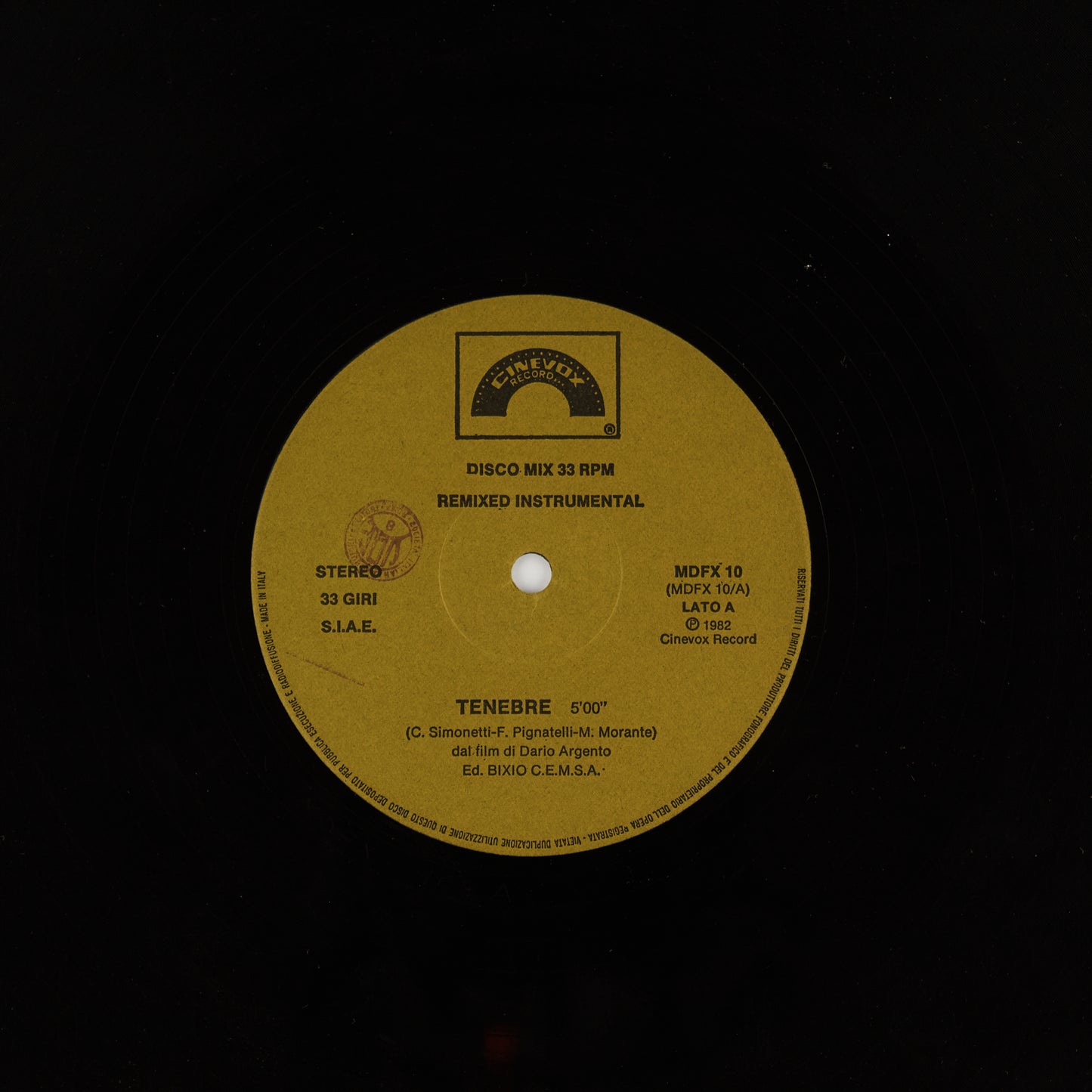 Goblin - Tenebre / Flashing - 12' Colonna sonora 1982 - Extended version