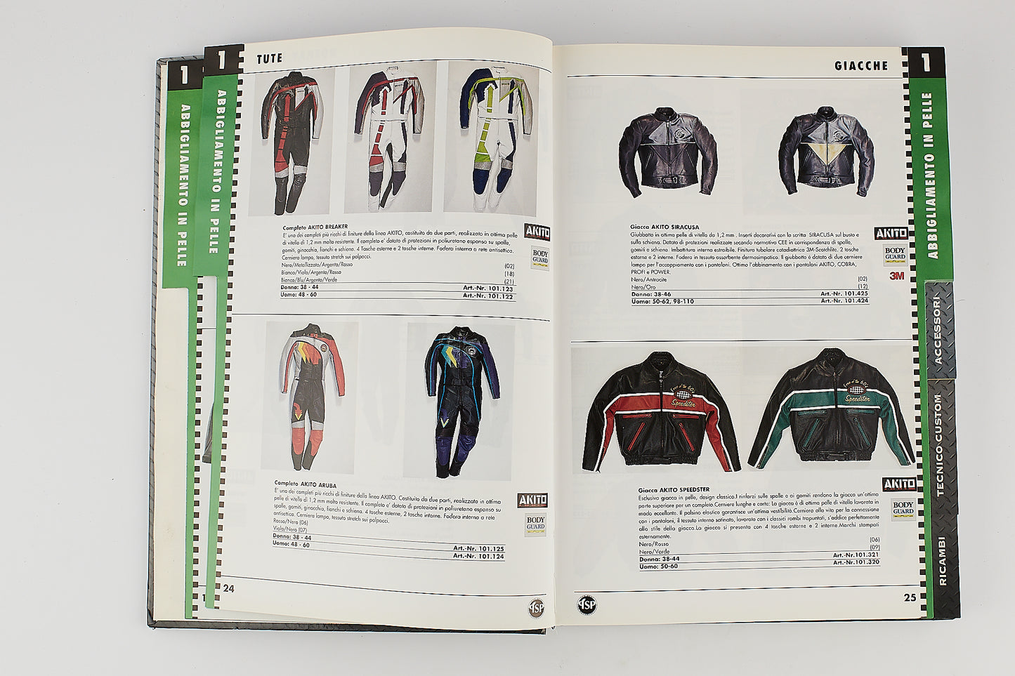 Catalogo moto 1997 - PSP - The best for motorcyclists - Pezzi di ricambio moto vintage