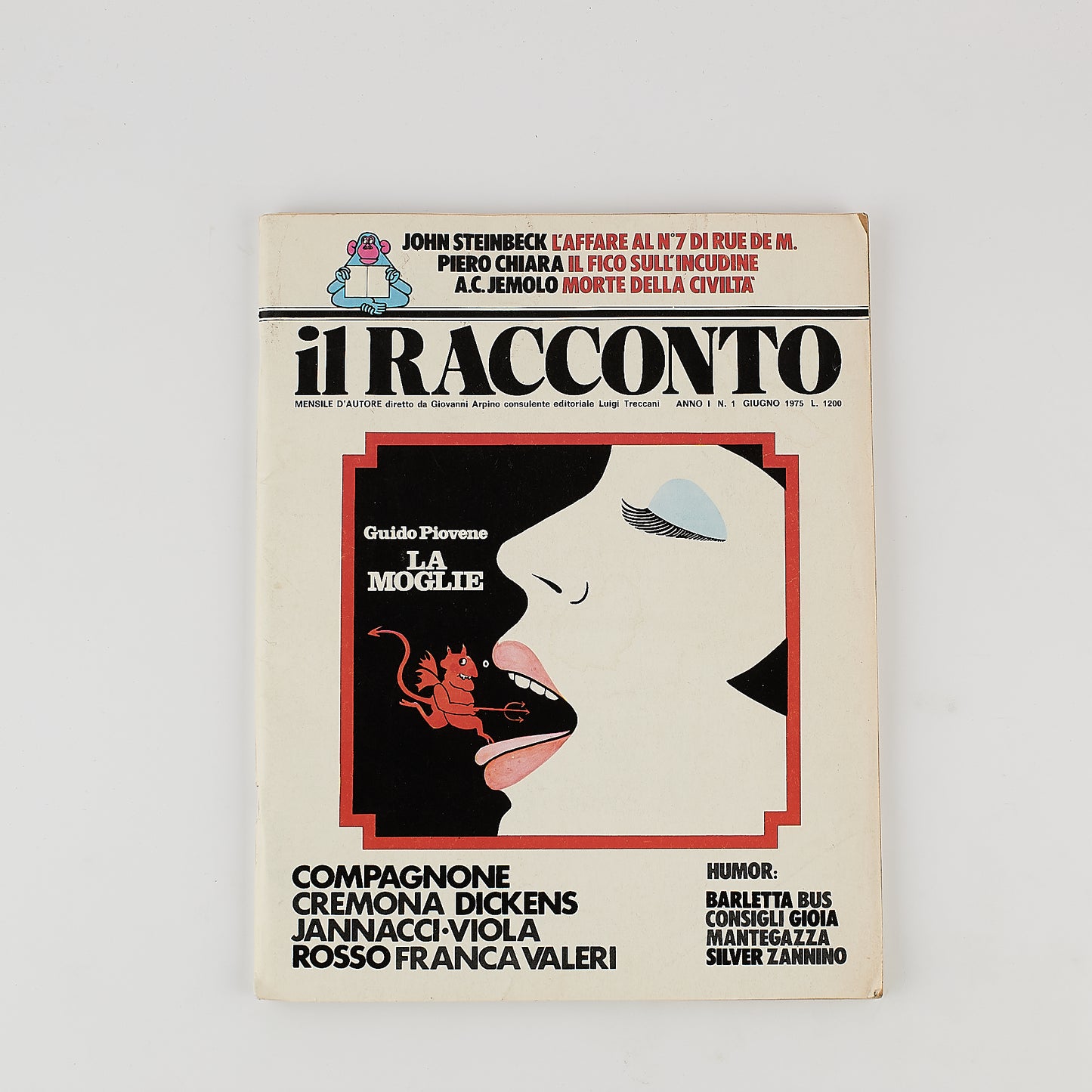 Il Racconto - Rivista - Anno 1 - Numero 1 - Giugno 1975