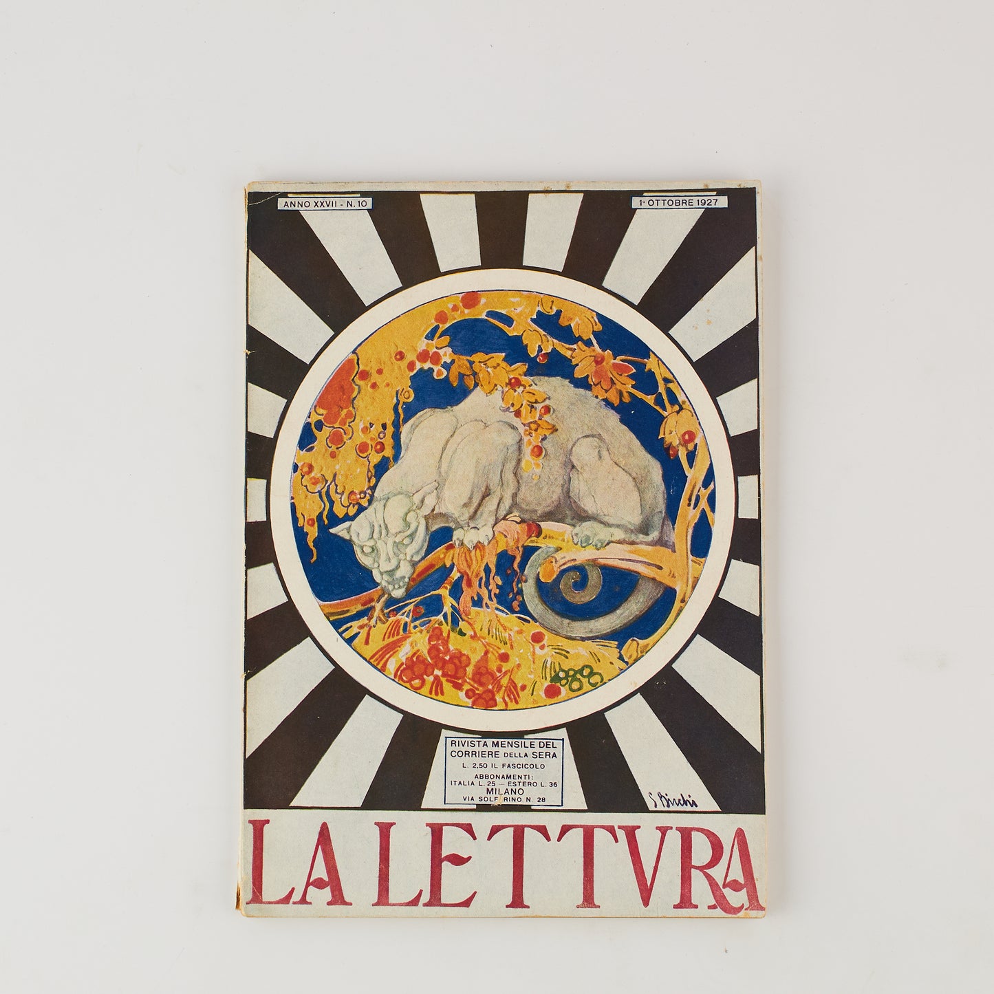 La Lettura - Rivista - Anno XXVII - Numero 10 - Ottobre 1927 - Costume e società