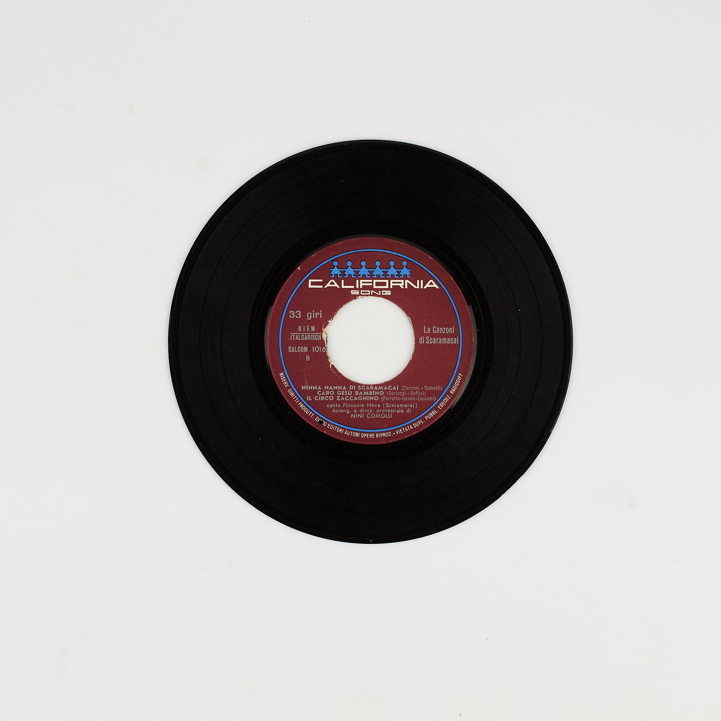 Le canzoni di Scaramacai - Pinuccia Nava - 7' EP - Sigle TV