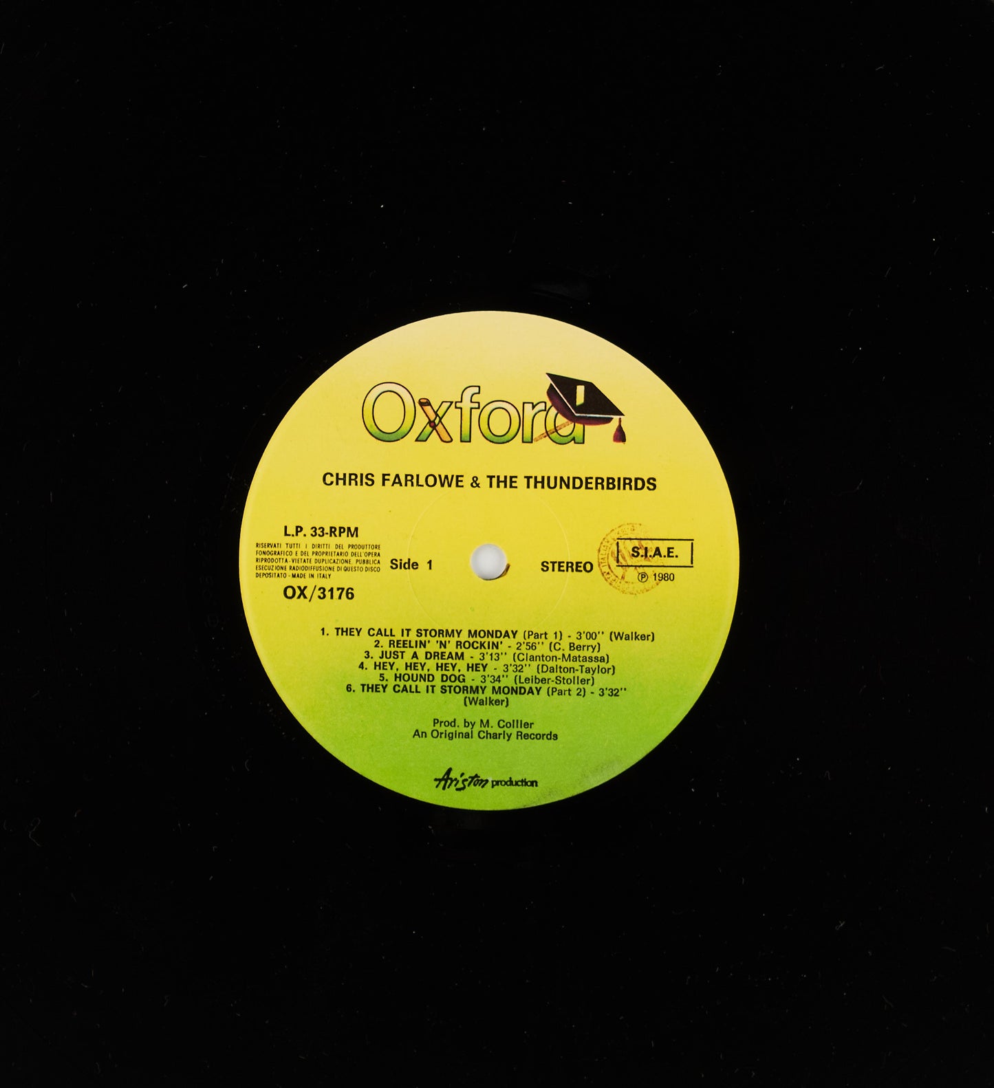 Chris Farlowe & the Thunderbirds - Featuring Albert Lee - 12' Oxford 1980 - Blues
