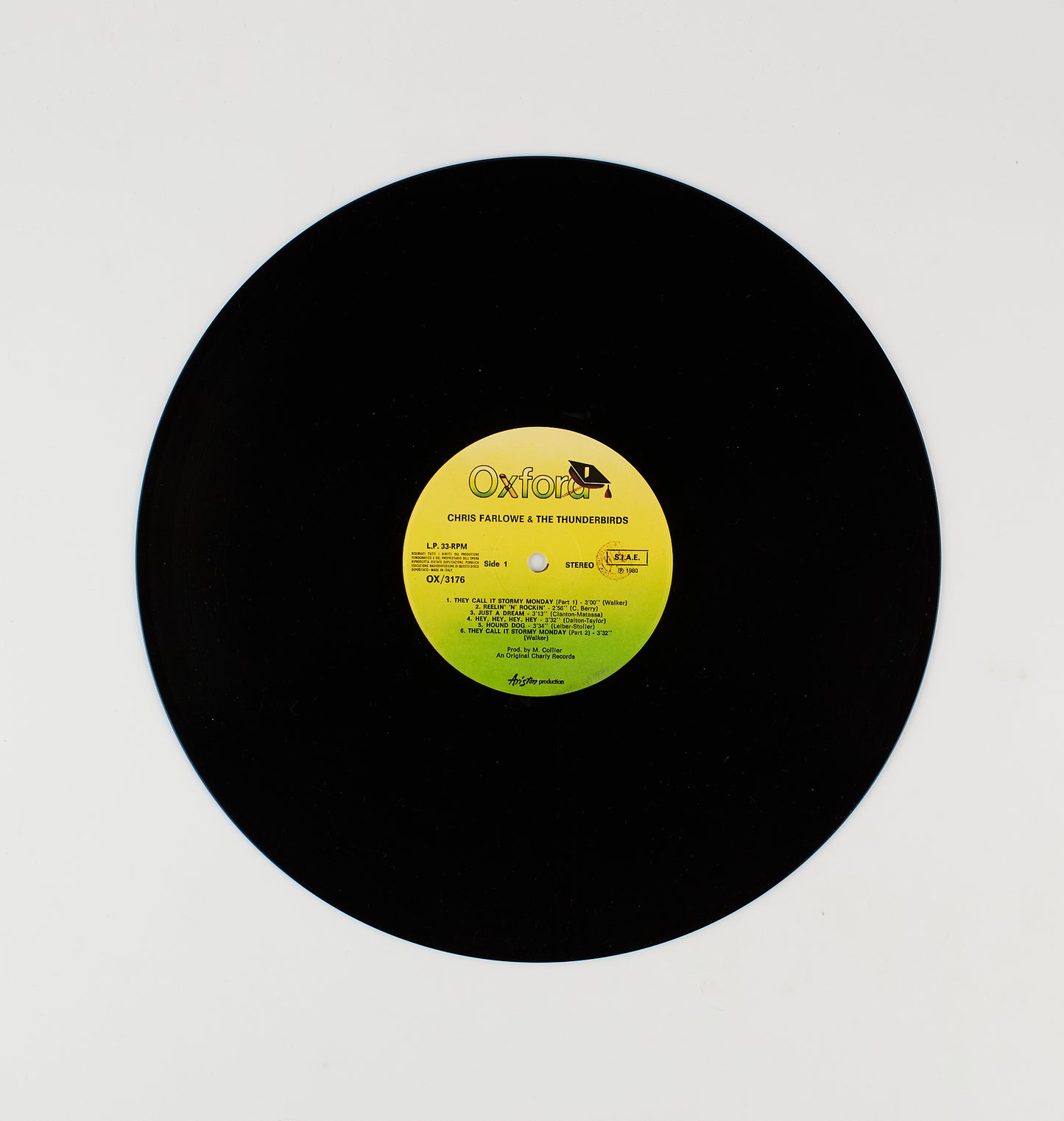 Chris Farlowe & the Thunderbirds - Featuring Albert Lee - 12' Oxford 1980 - Blues