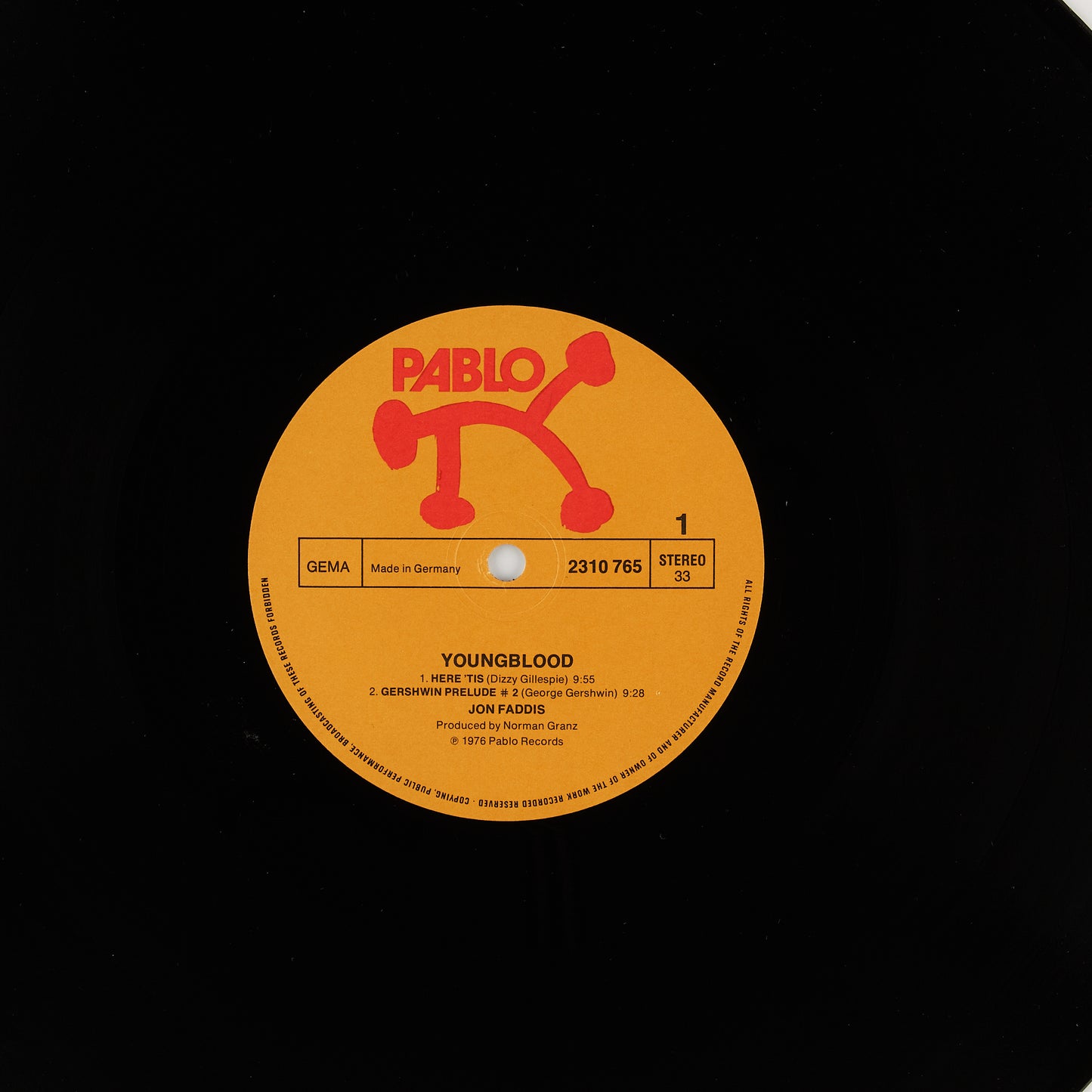 Jon Faddis - Youngblood - 12' Pablo 1976 - Jazz