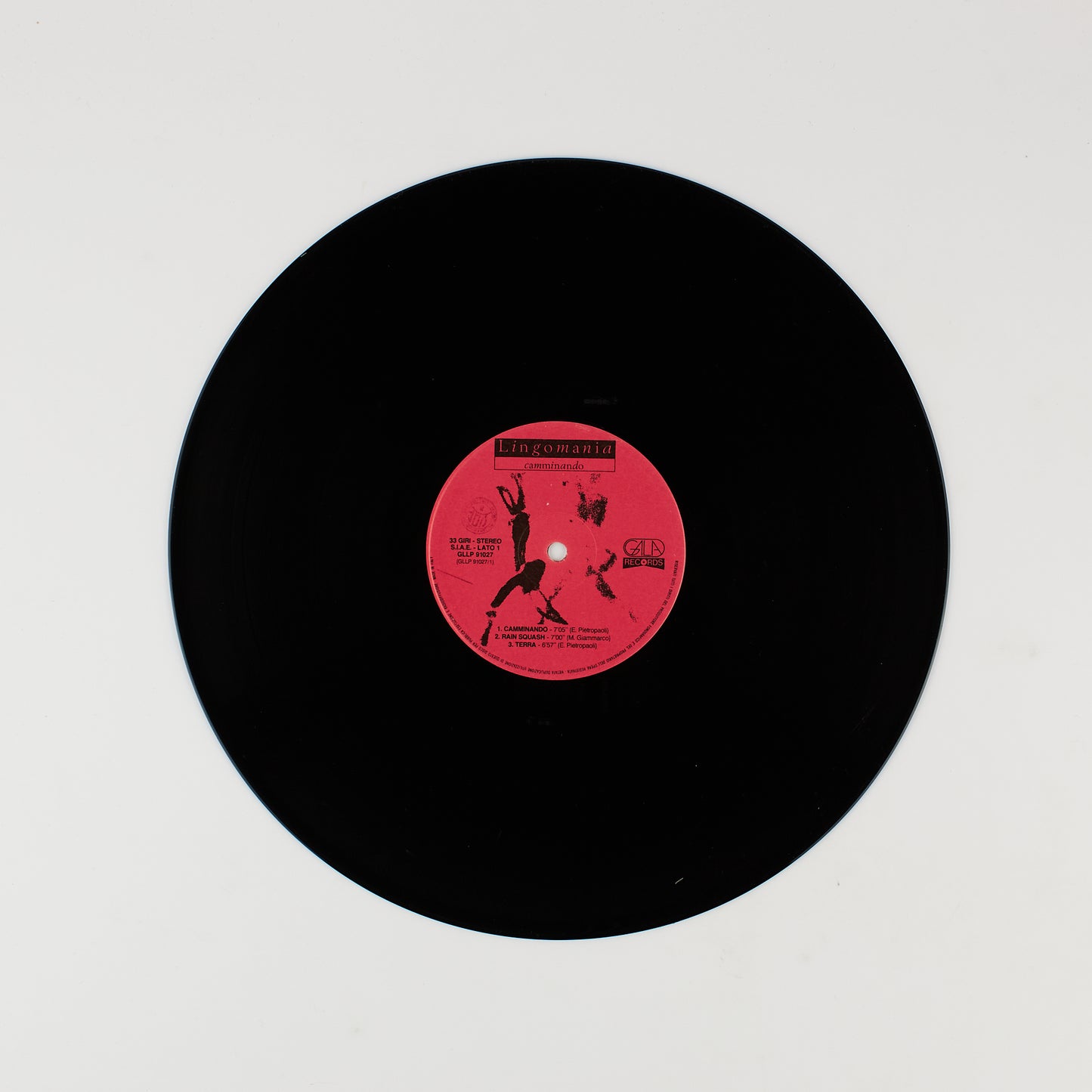 Lingomania - Camminando - 12'Gala Records 1988 - Jazz Ita