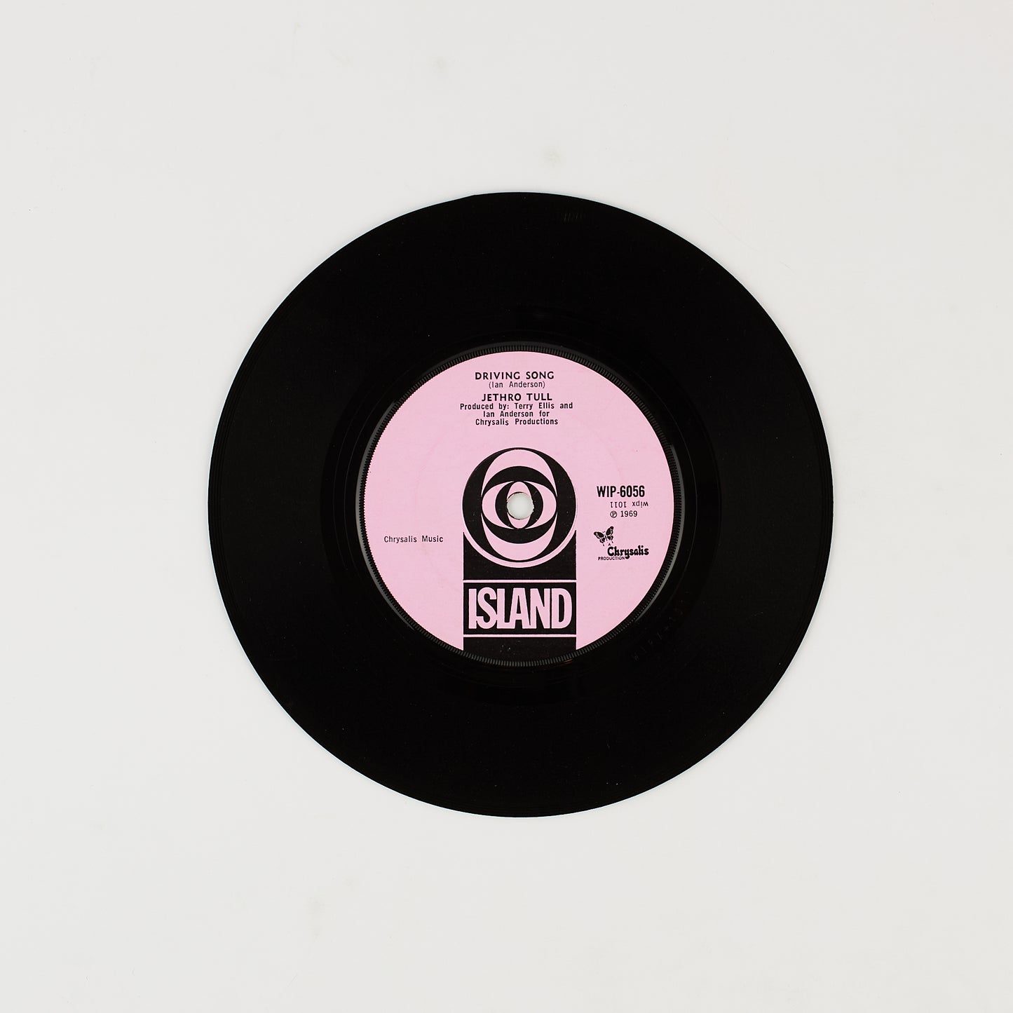 Jethro Tull - Living in the past - 7' Pink Island 1969
