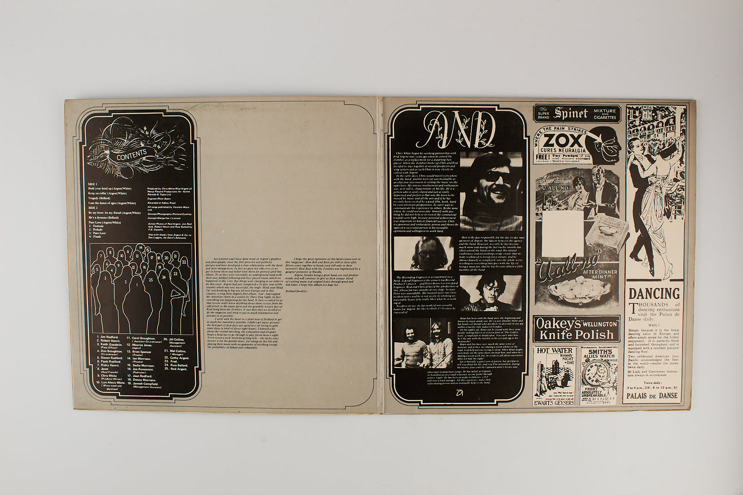 Argent - All together now - 12' Epic 1972 - Gatefold + Poster