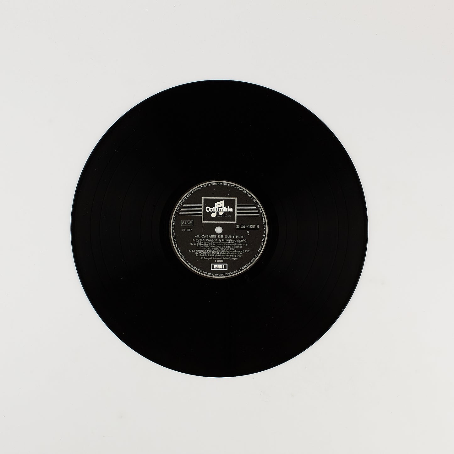 Il cabaret de I Gufi n. 2 - I Gufi - 12' Emi Columbia 1967
