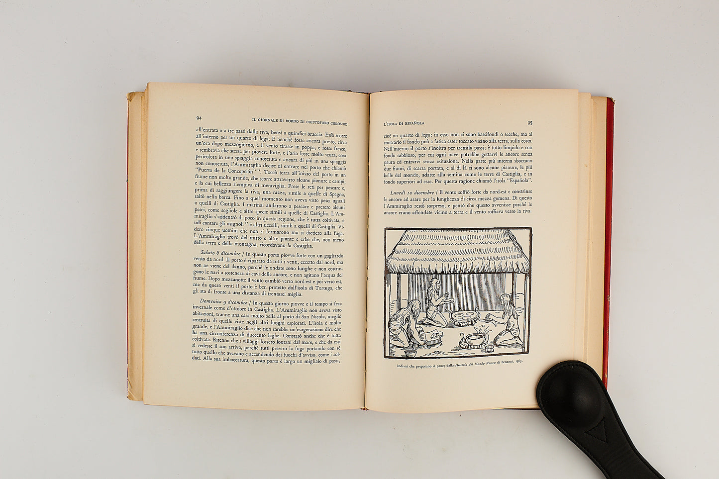 Il giornale di bordo di Cristoforo Colombo - Prima Ed. Schwarz 1960 - Illustrato