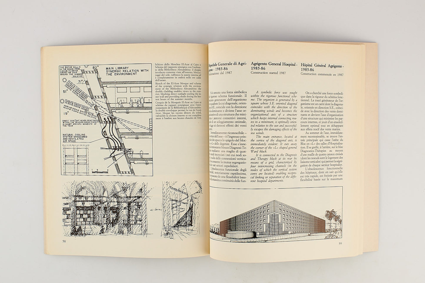 Manfredi Nicoletti - Opere di architettura 1982 - 1990 - Ed. Dedalo