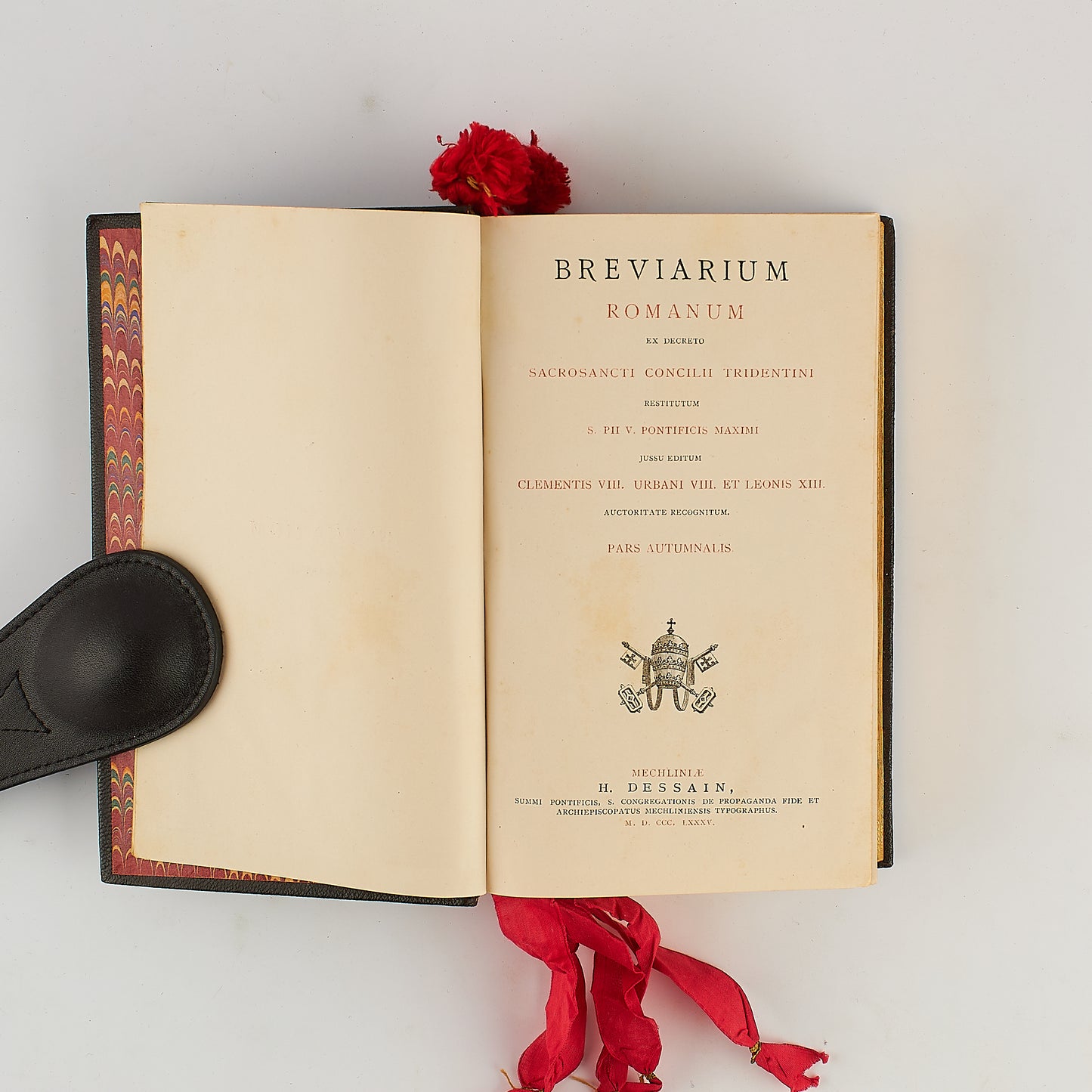 Breviarium Romanum Hiemalis + Autumnalis - Ed. 1885 - Mechliniensis Typographus
