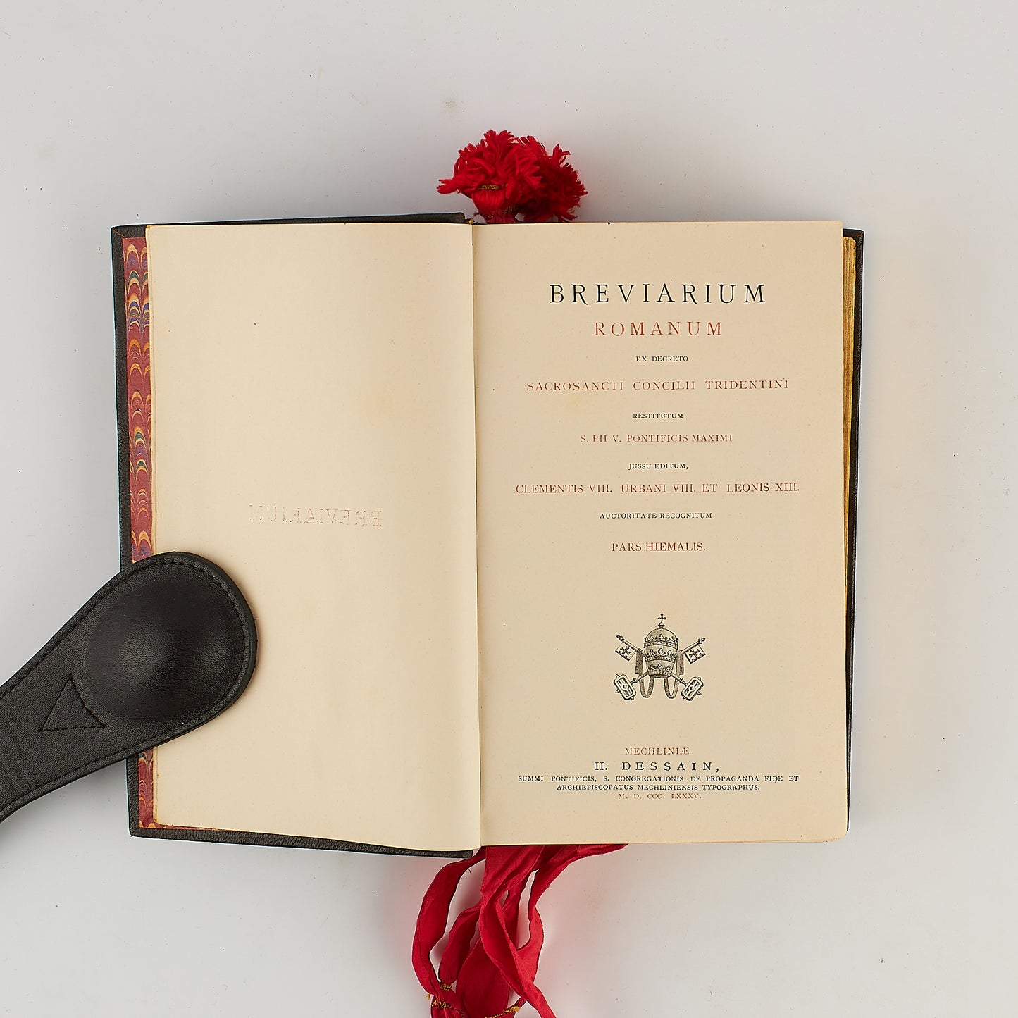 Breviarium Romanum Hiemalis + Autumnalis - Ed. 1885 - Mechliniensis Typographus