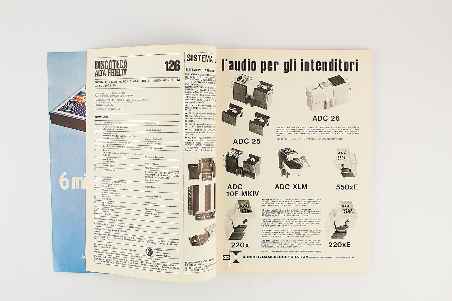 Discoteca alta fedeltà - Rivista - Anno 13 - Numero 126 - Dicembre 1972 - Rivista musicale