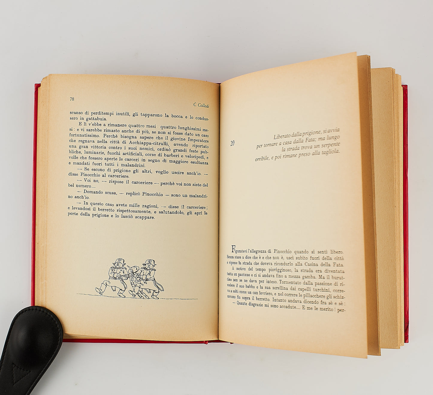 Carlo Collodi - Le avventure di Pinocchio - Prima Ed. Capitol 1987 - Illustrato