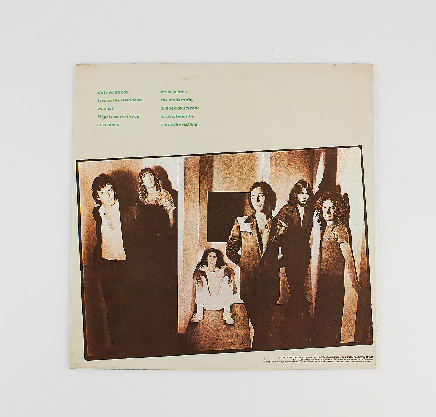 Foreigner - Head games - Vinile 12' Atlantic 1979 - Hard Rock - 33 giri