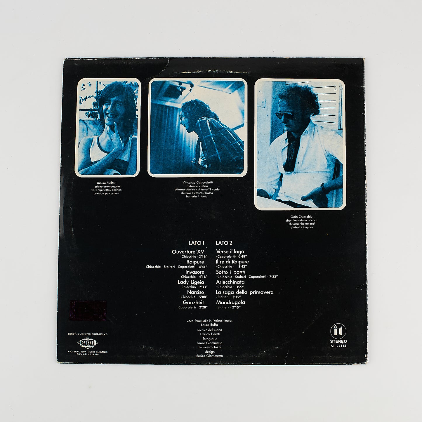 Pierrot Lunaire - Pierrot Lunaire - Vinile 12' It Contempo 1989 - Progressive Ita - 33 giri