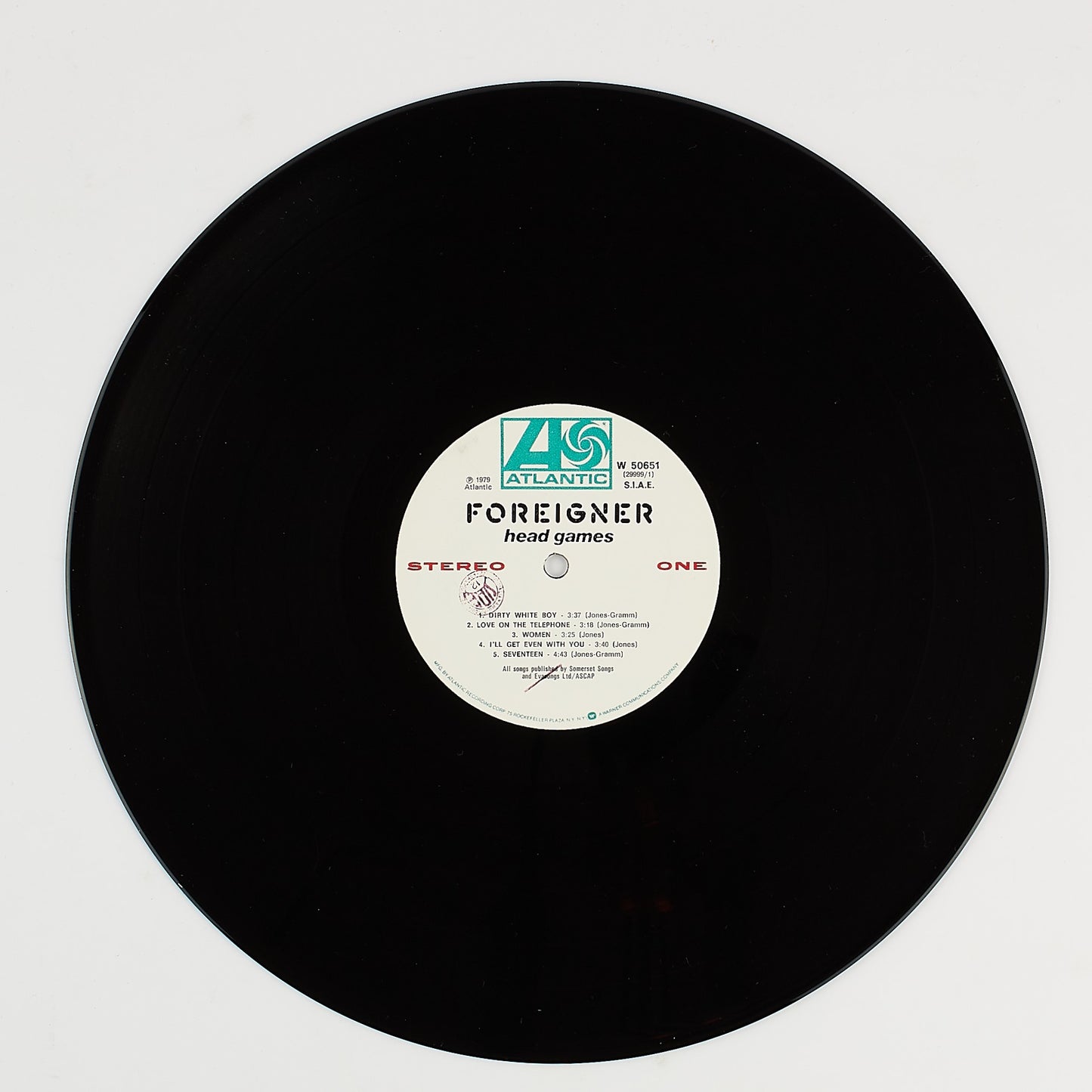 Foreigner - Head games - Vinile 12' Atlantic 1979 - Hard Rock - 33 giri