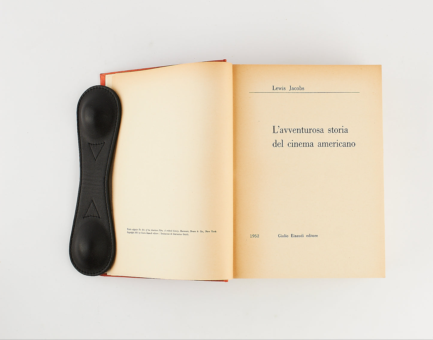Lewis Jacobs - L'avventurosa storia del cinema americano - Prima Ed. Einaudi 1952