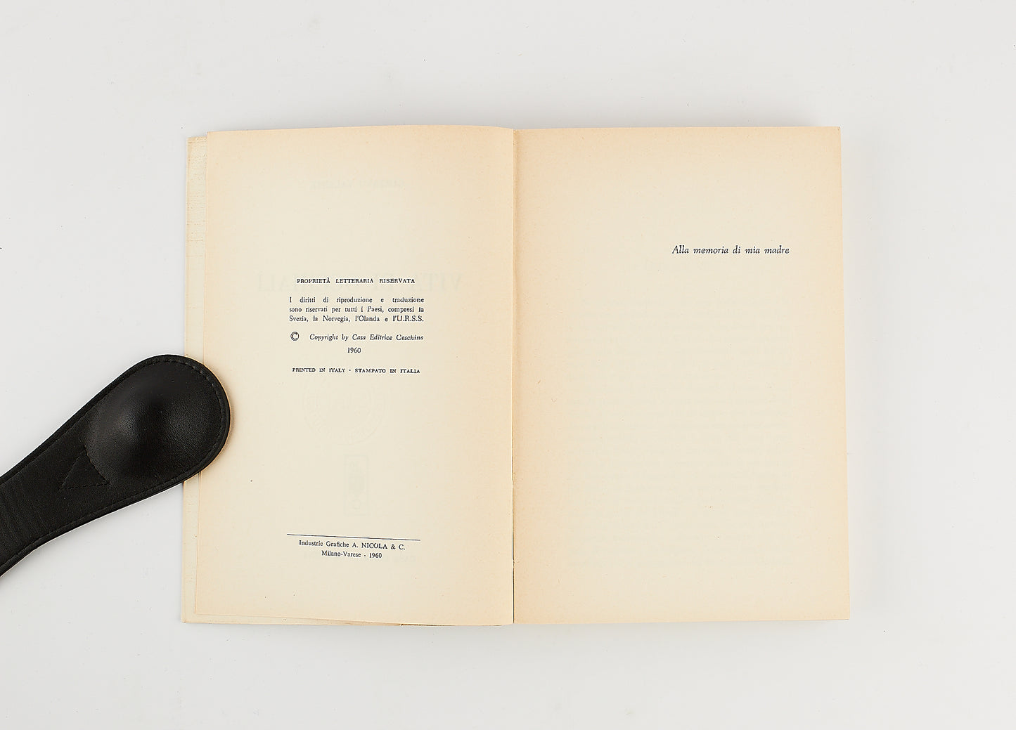 Gustavo Valente - Vita di Occhialì - Prima Ed. Ceschina 1960 - Libro raro