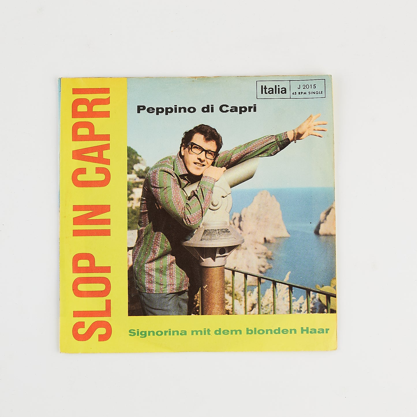 Peppino Di Capri - Slop in Capri - 7' Italia 1964 - 45 giri - Canta in tedesco