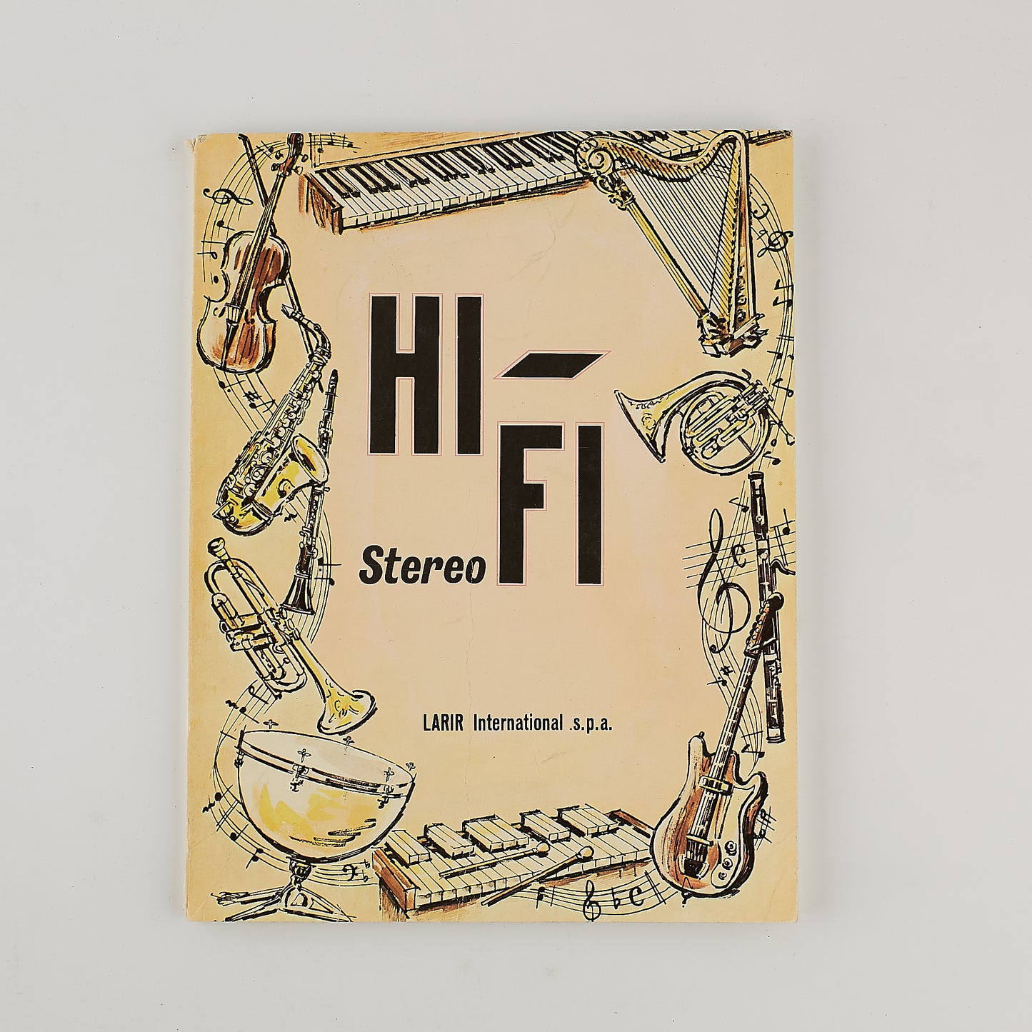 Catalogo stereo Hi-Fi - Larir International - Anni 70 - Apparecchi Hi-Fi anni 70