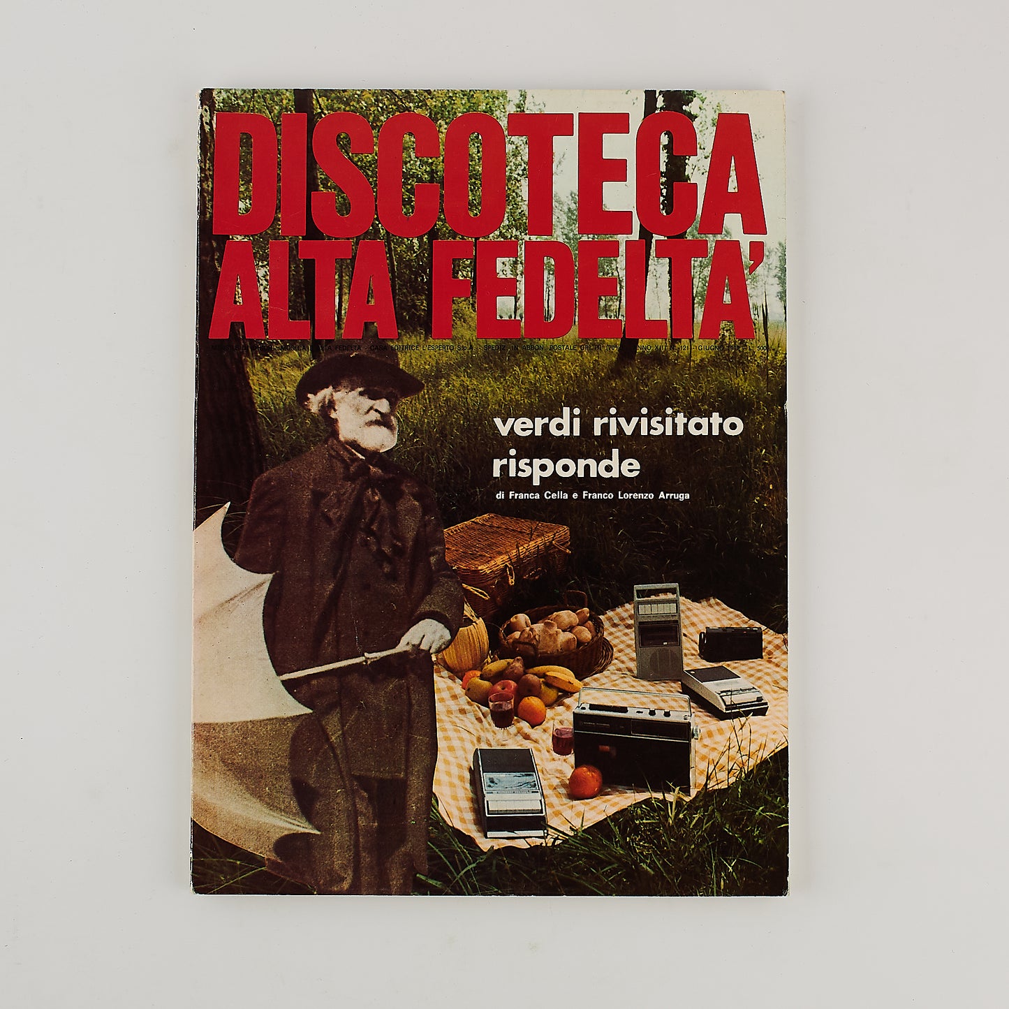 Discoteca alta fedeltà - Rivista - Anno 13 - Numero 121 - Giugno 1972 - Rivista musicale