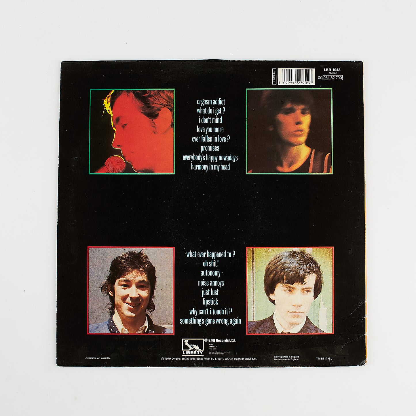 Buzzcocks - Singles going steady - 12' Liberty 1979 - LP Punk Rock U.K.