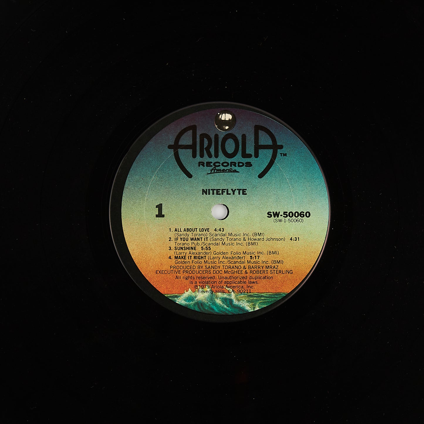 Niteflyte - Niteflyte - 12' Ariola 1979 - LP Funk U.S.A.