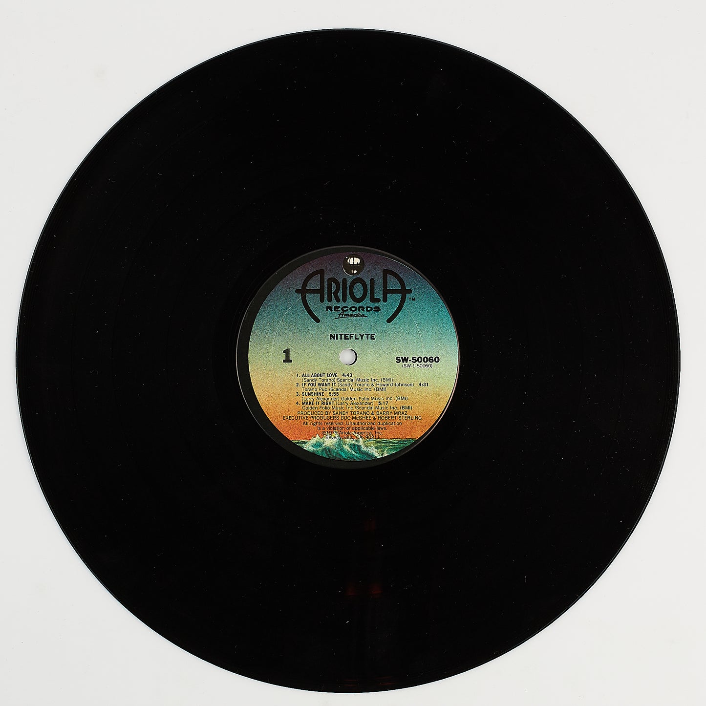 Niteflyte - Niteflyte - 12' Ariola 1979 - LP Funk U.S.A.