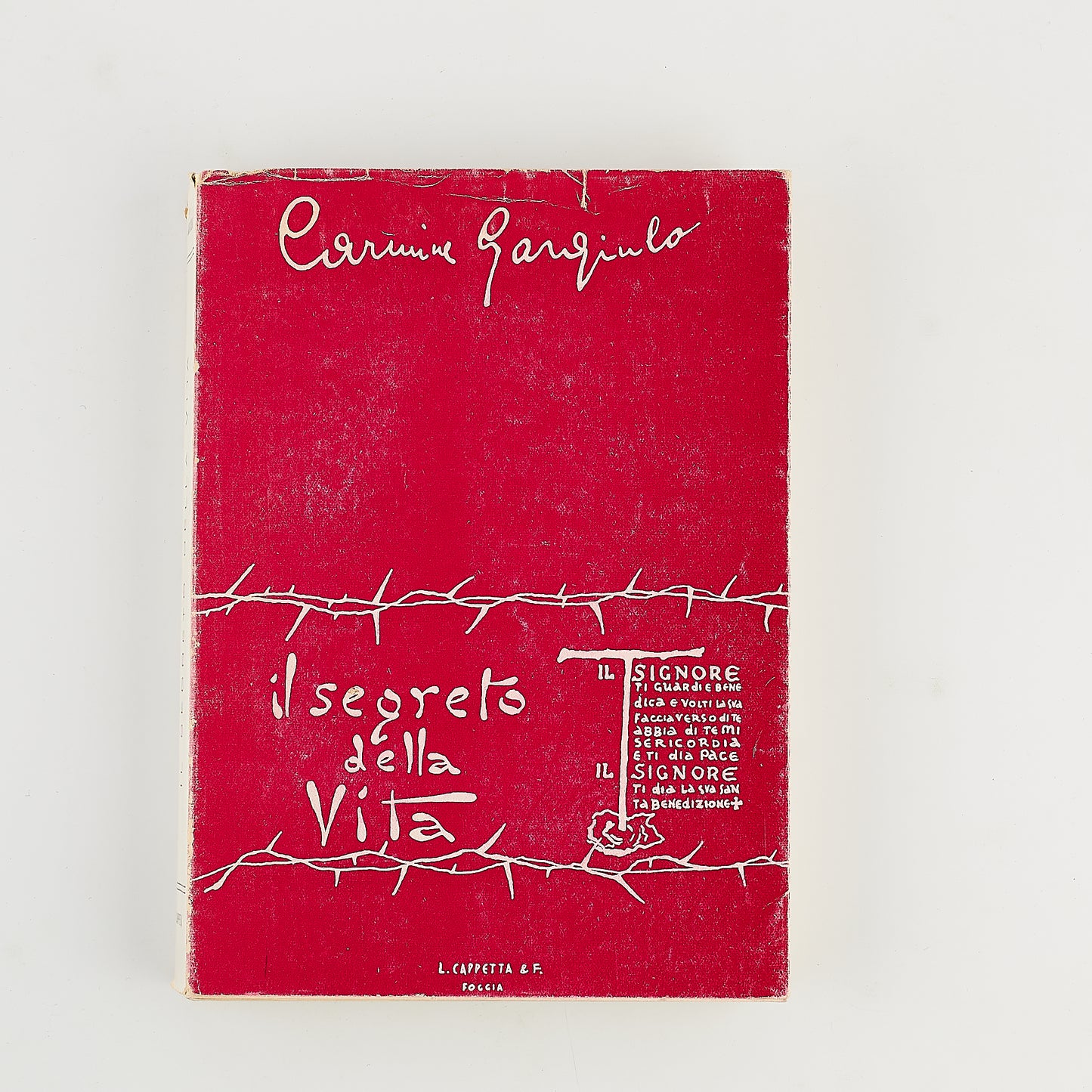 Carmine Gargiulo - Il segreto della Vita - Genoveffa de Troia - Prima ed. 1957 - AUTOGRAFATO