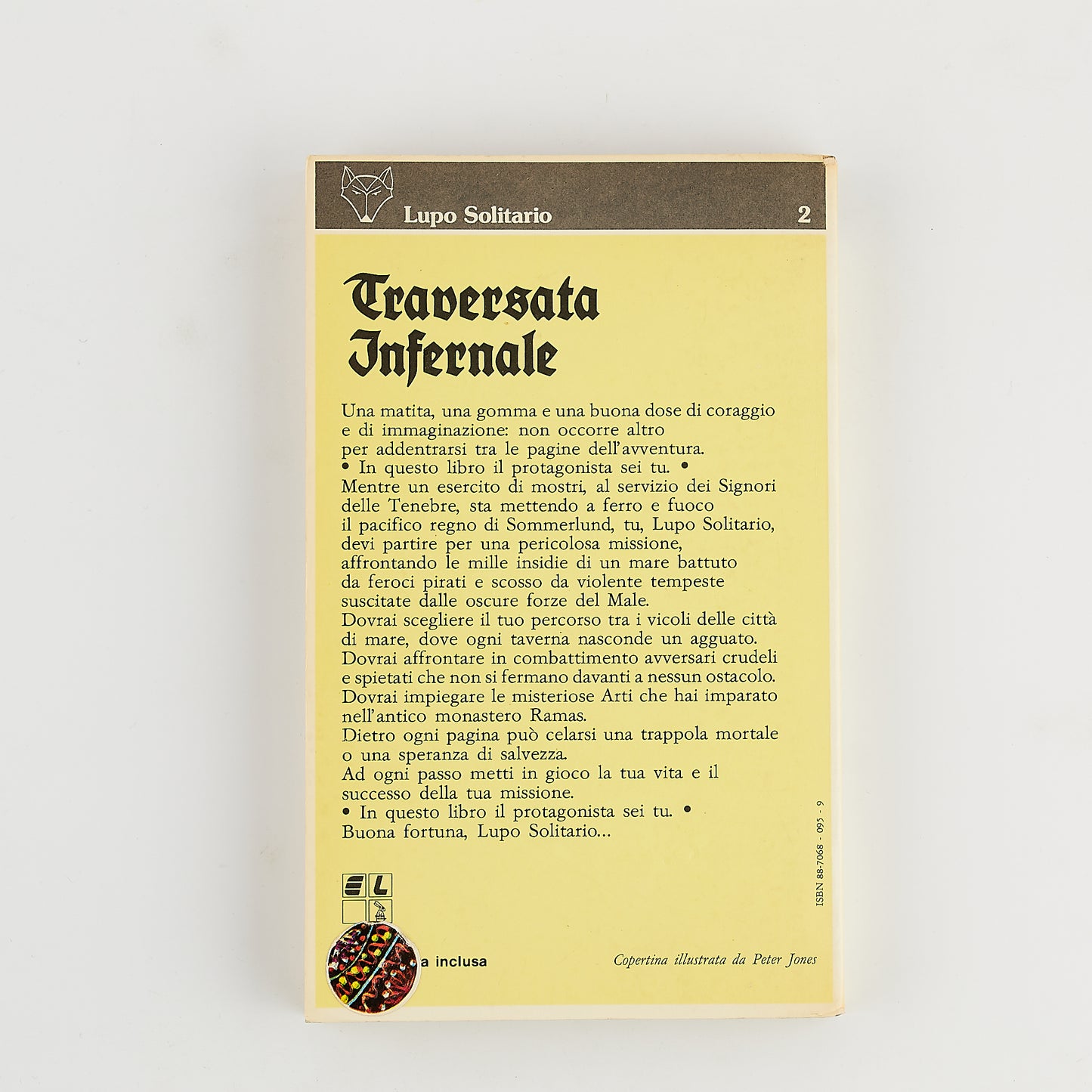 Librogame - Traversata infernale - Prima ed. E. Elle 1985 - Vintage Fantasy