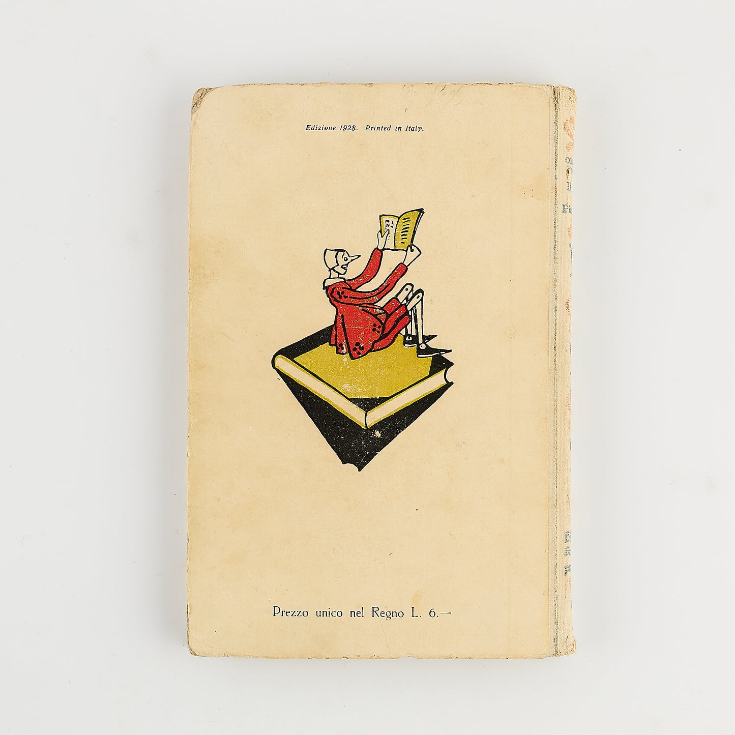 Collodi nipote - Il cuore di Pinocchio - Ed. Bemporad 1923 - Disegni di C. Chiostri
