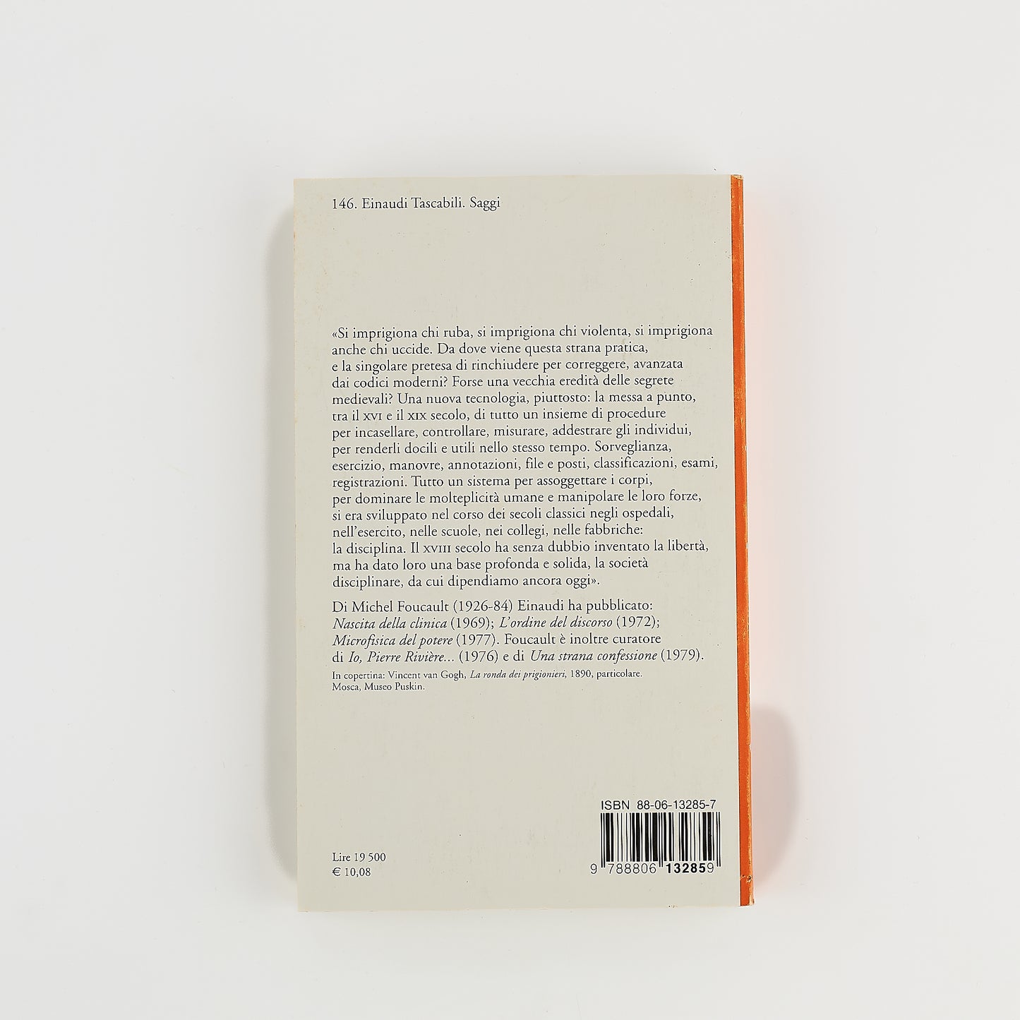 Michel Foucault - Sorvegliare e punire - Nascita della prigione - Ed. Einaudi 2003